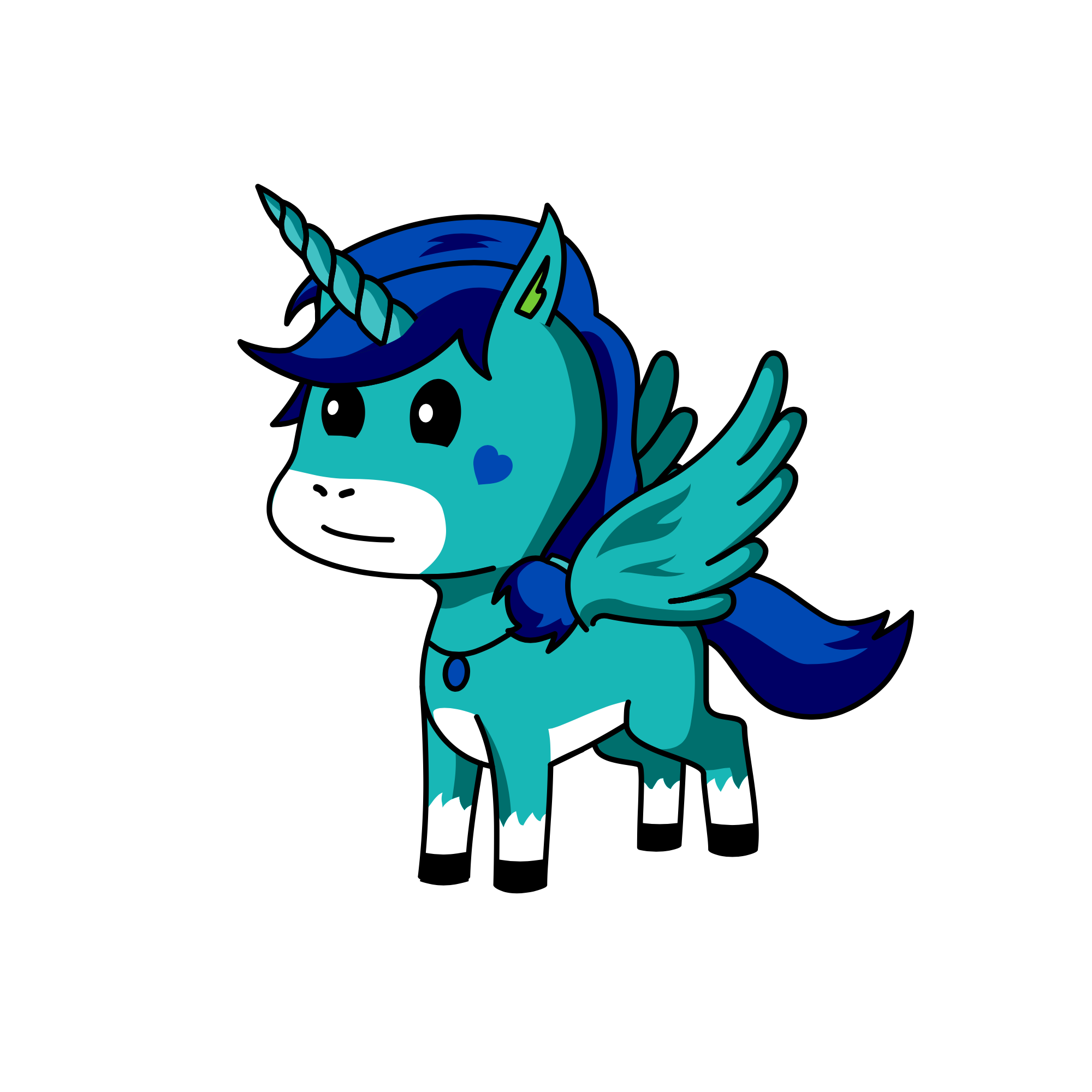 Oceana, the unicorn