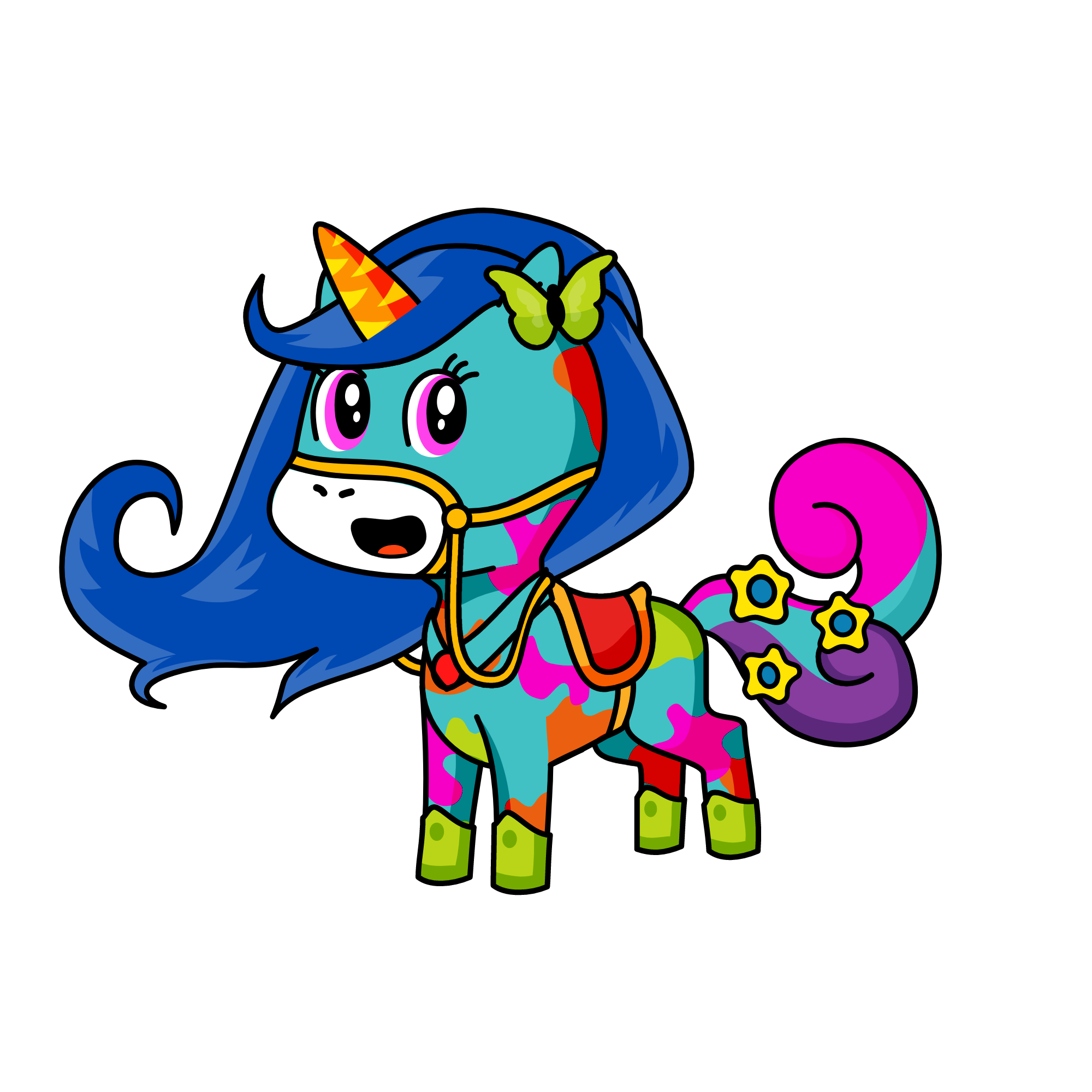 Sugar, the unicorn