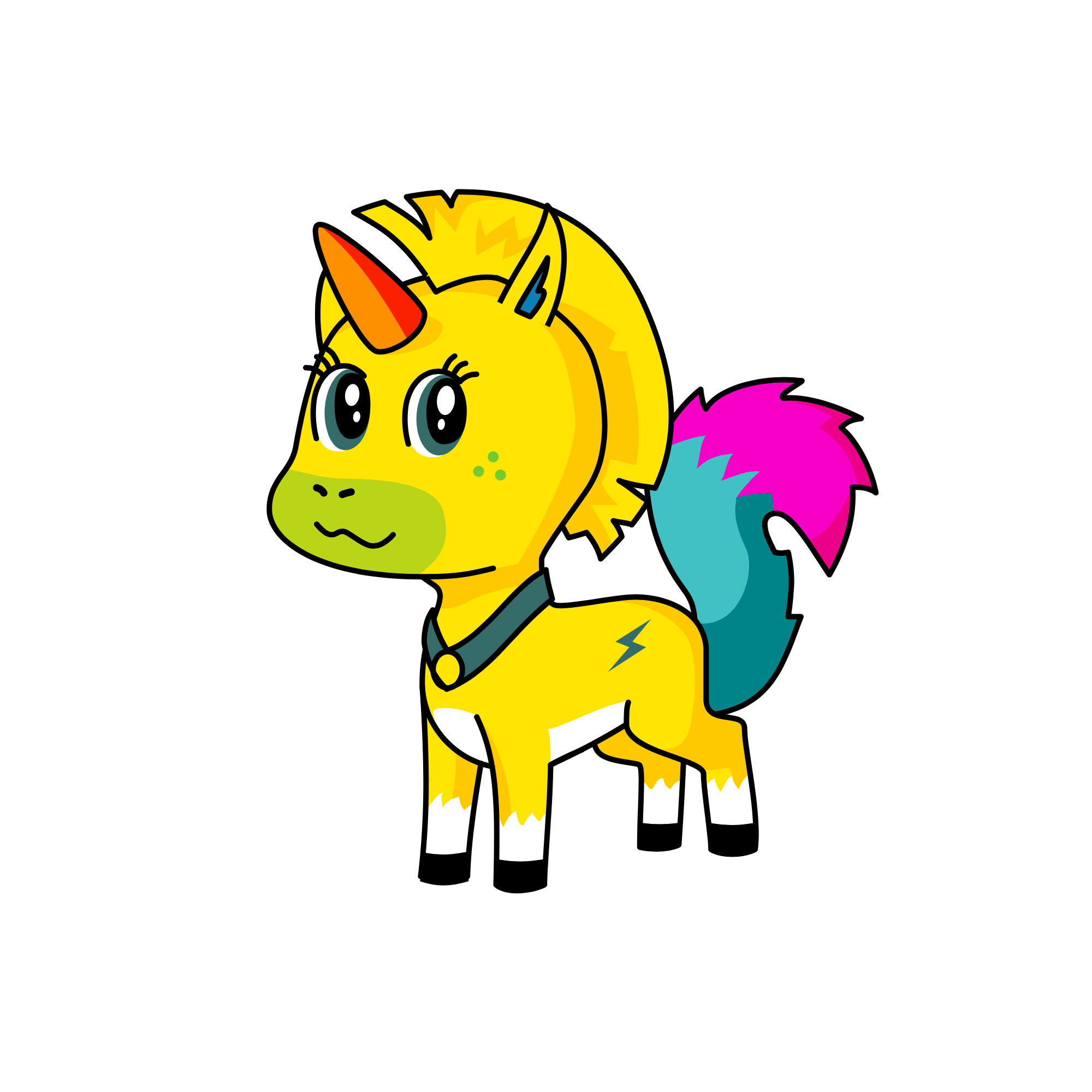 POOPPY, the unicorn