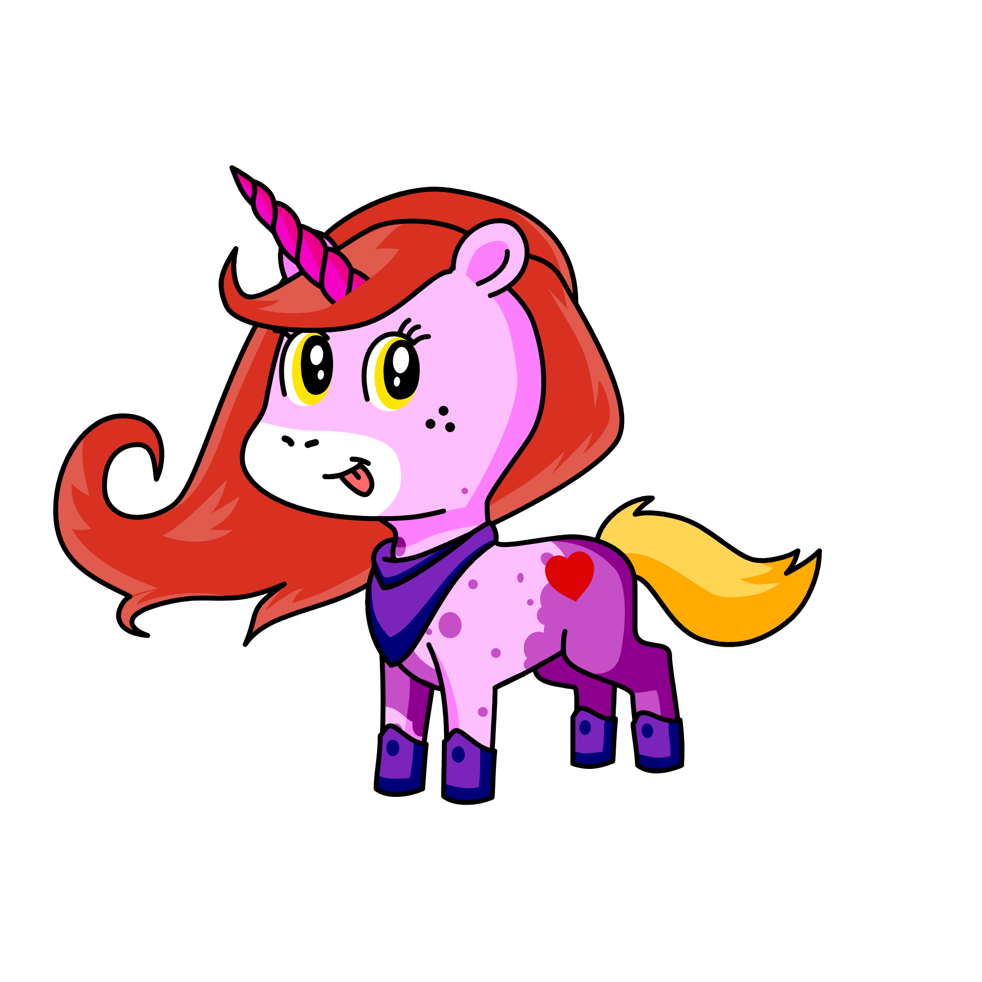 Du, the unicorn