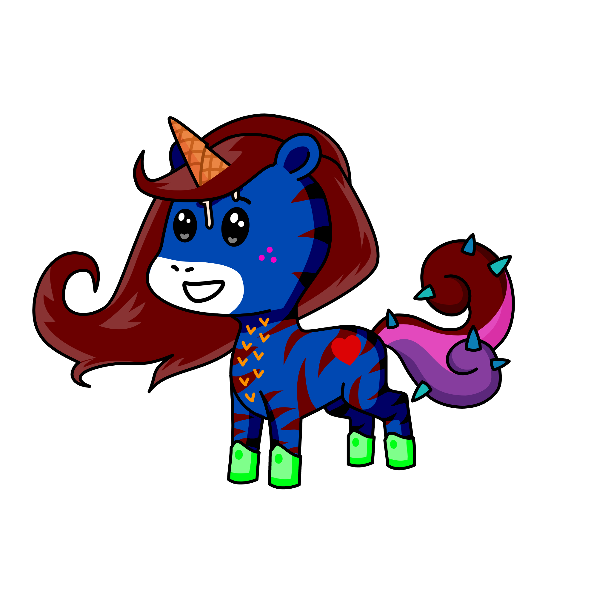 jeje, the unicorn