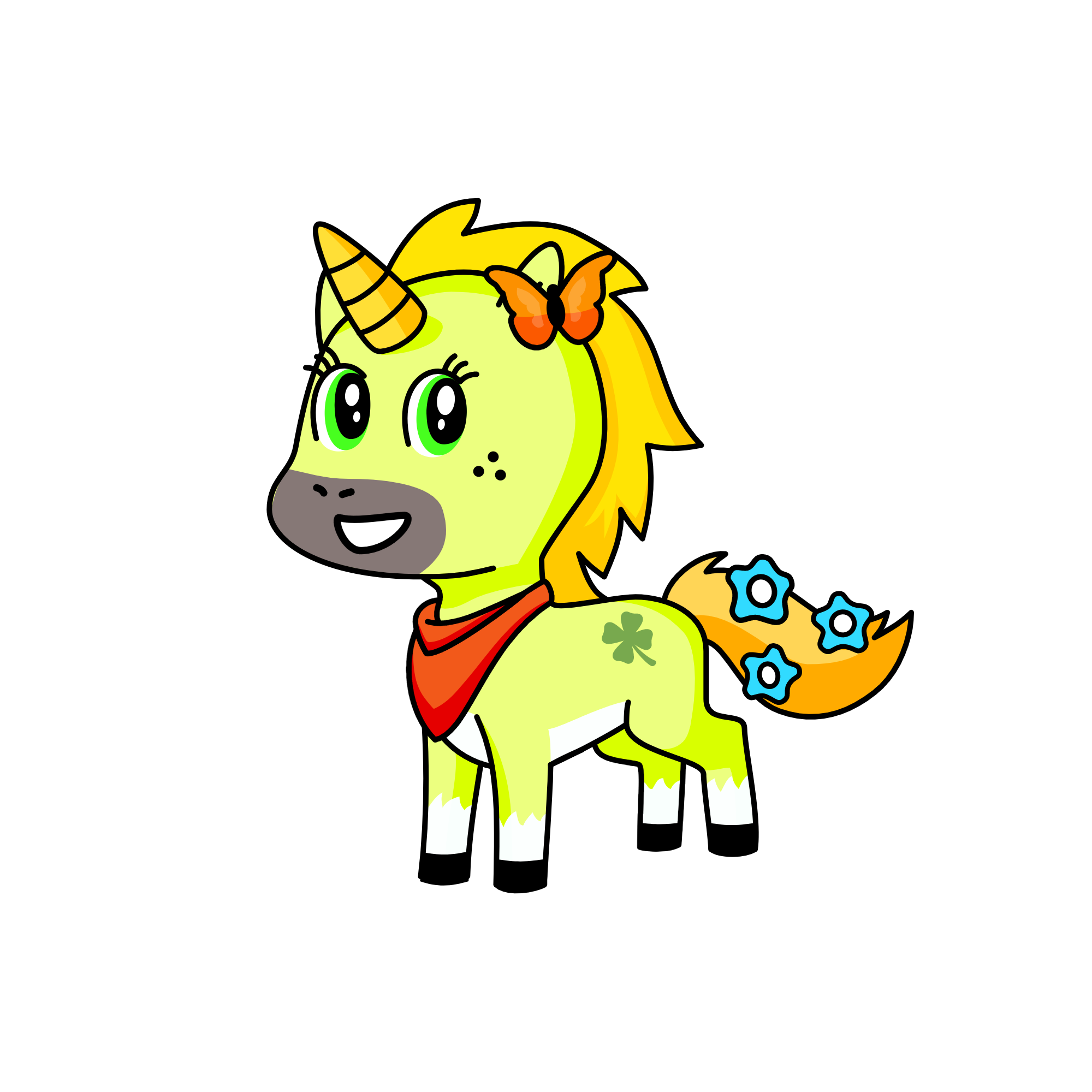 corny, the unicorn