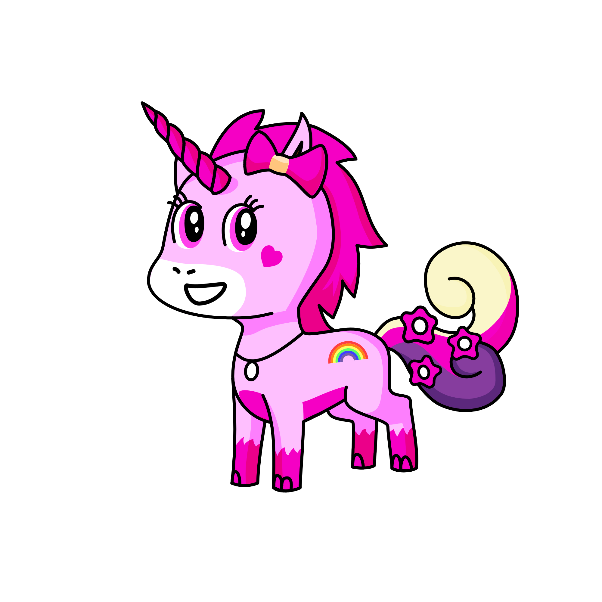 pinky🎀, the unicorn