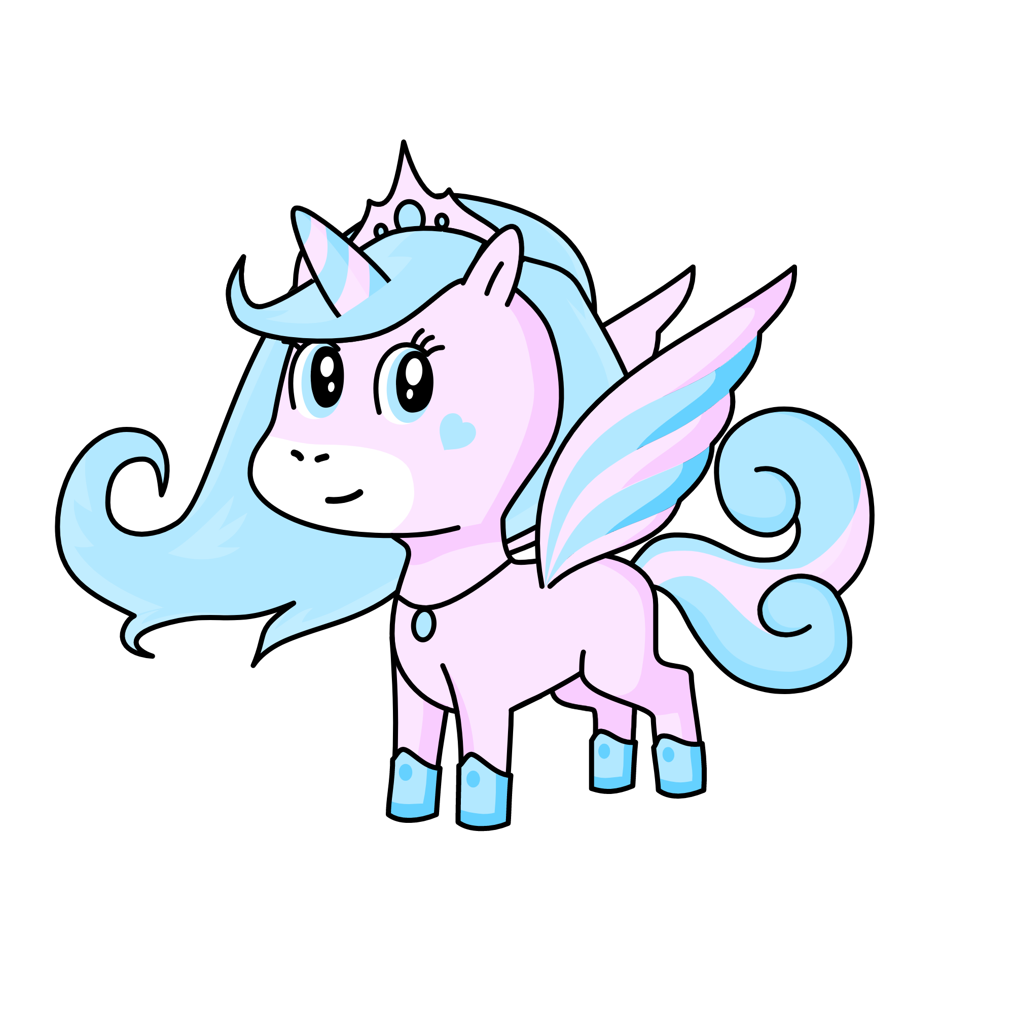 cotton candy, the unicorn
