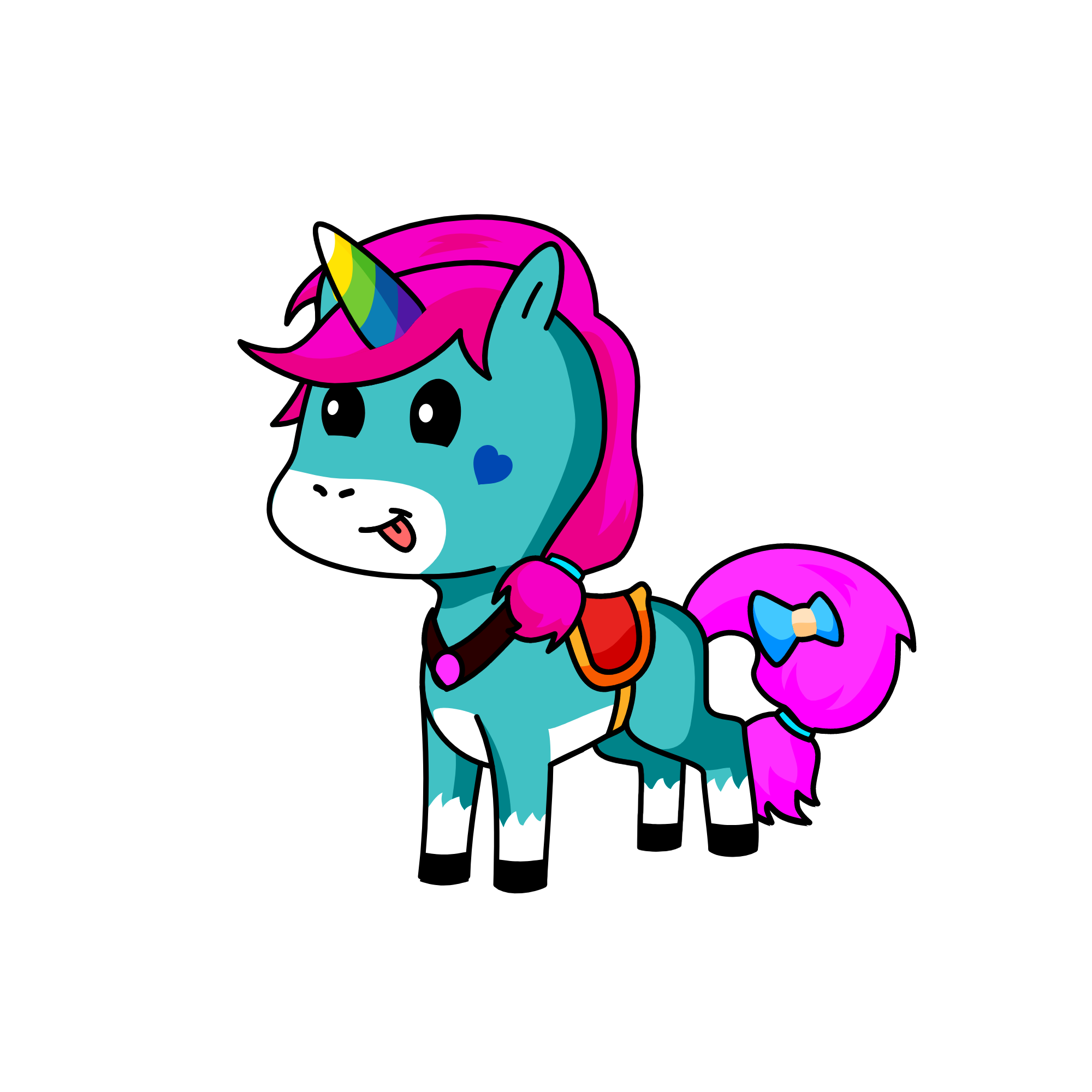 Unico Star, the unicorn