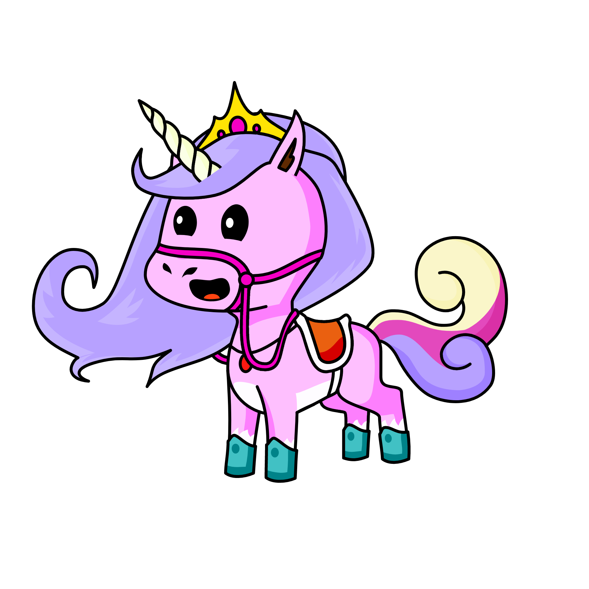 Princess huchapet , the unicorn