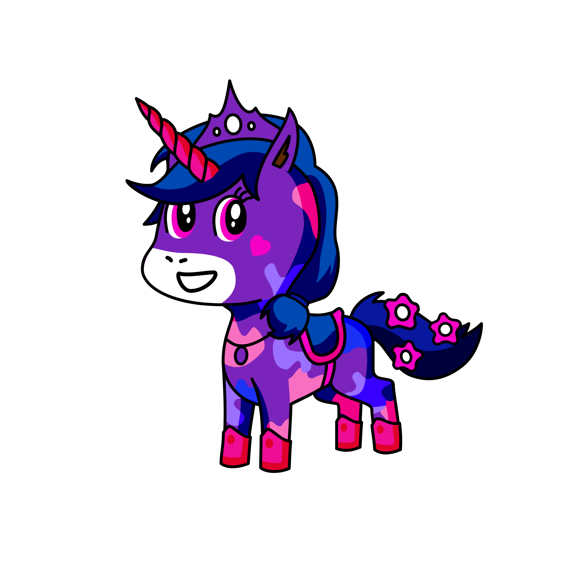 Pachy, the unicorn