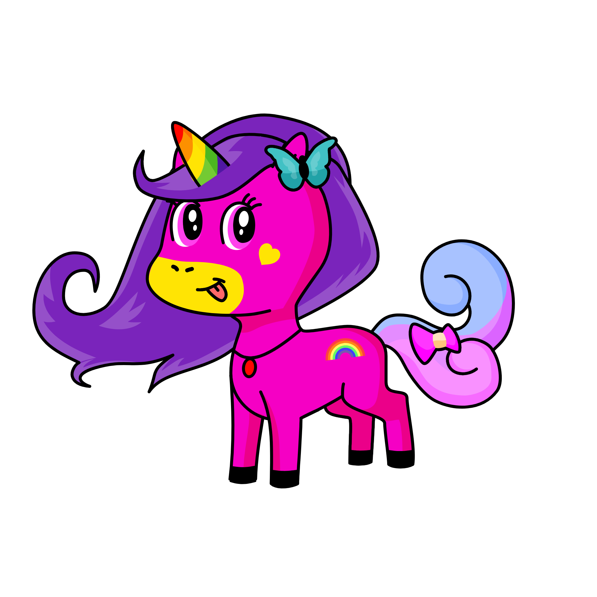 galaxy , the unicorn