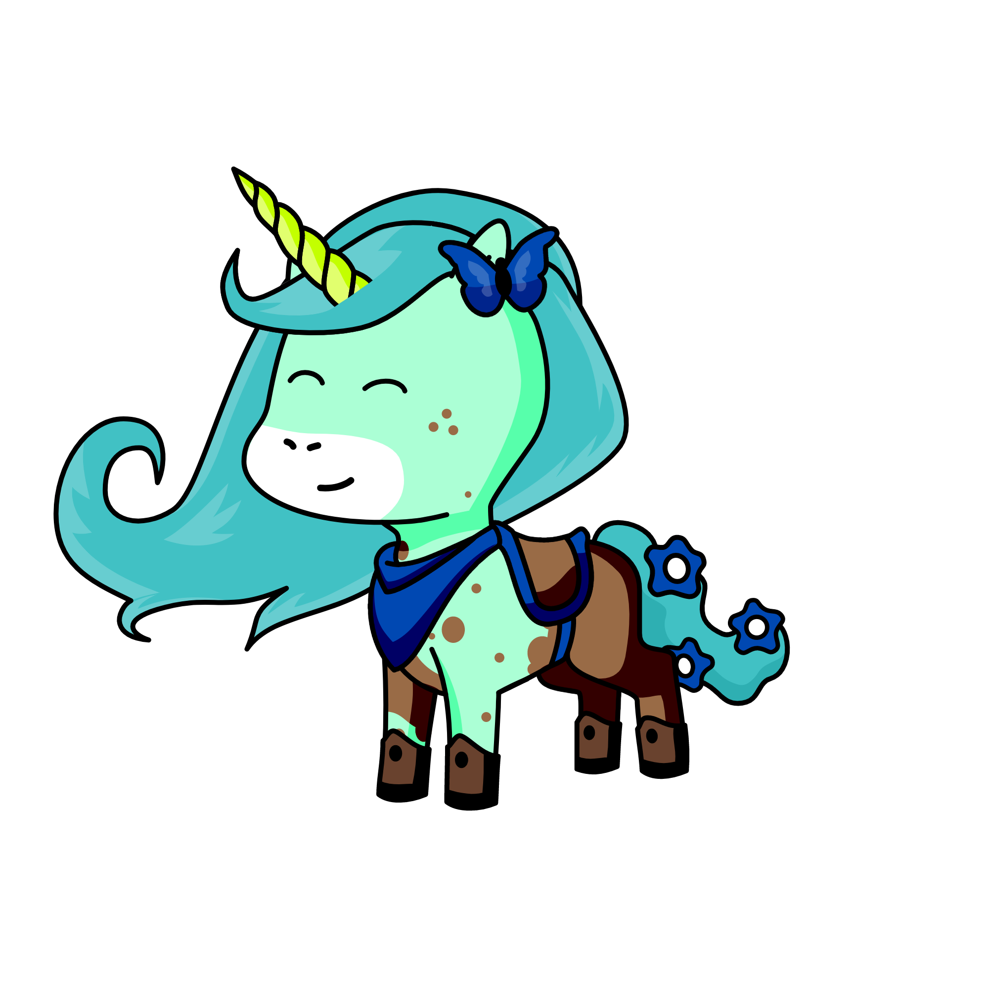 Carlotta, the unicorn
