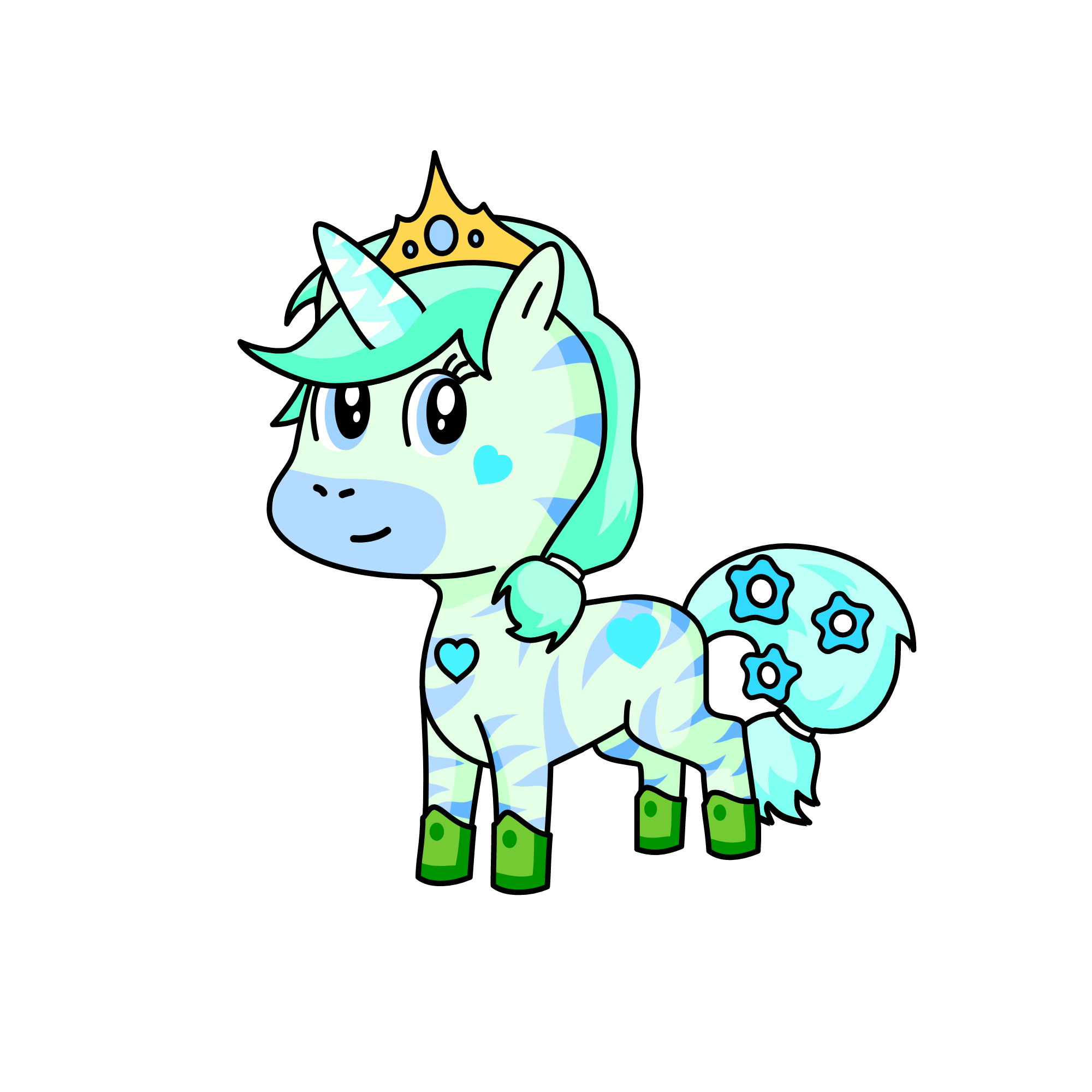 princess snowy, the unicorn