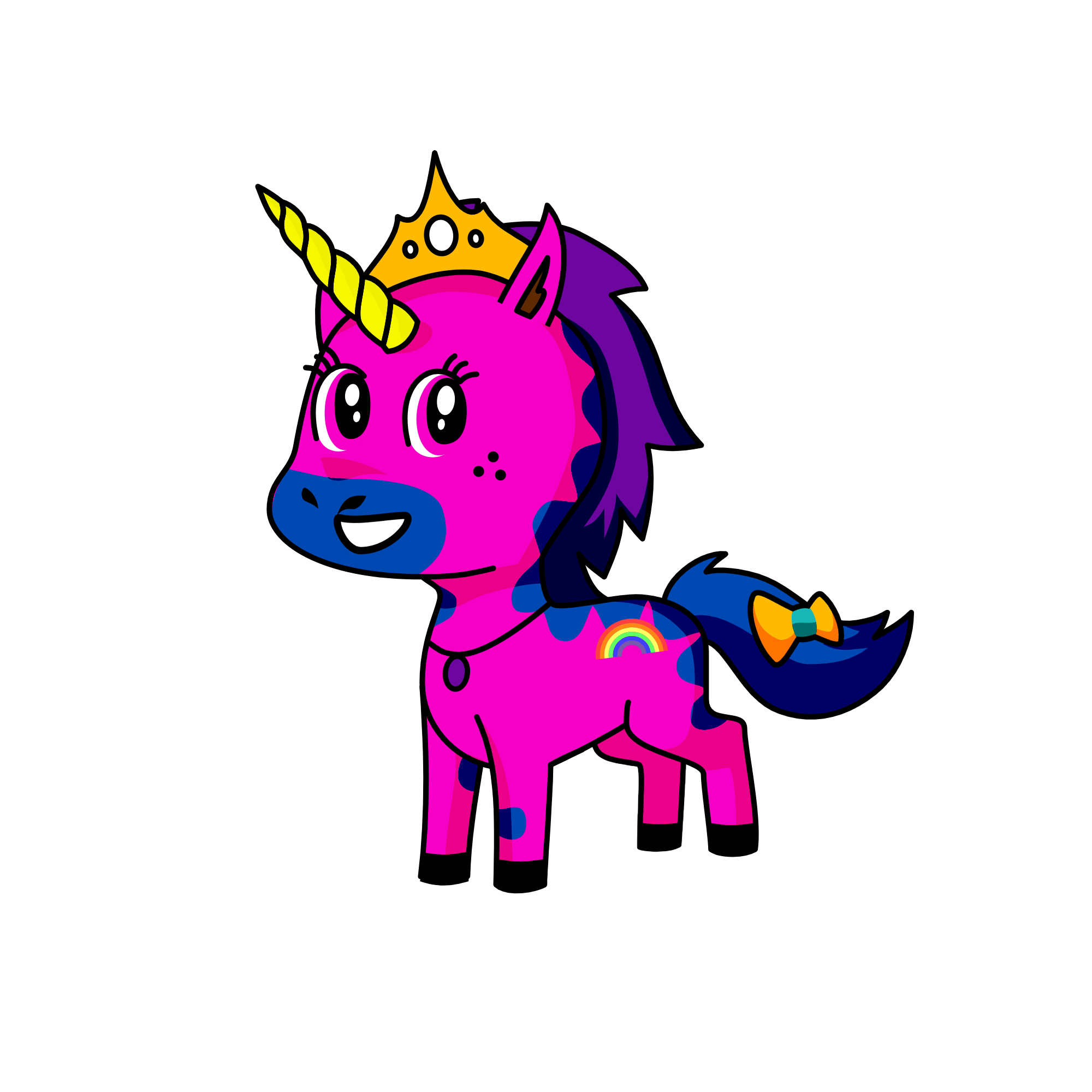 Cutiecorn, the unicorn