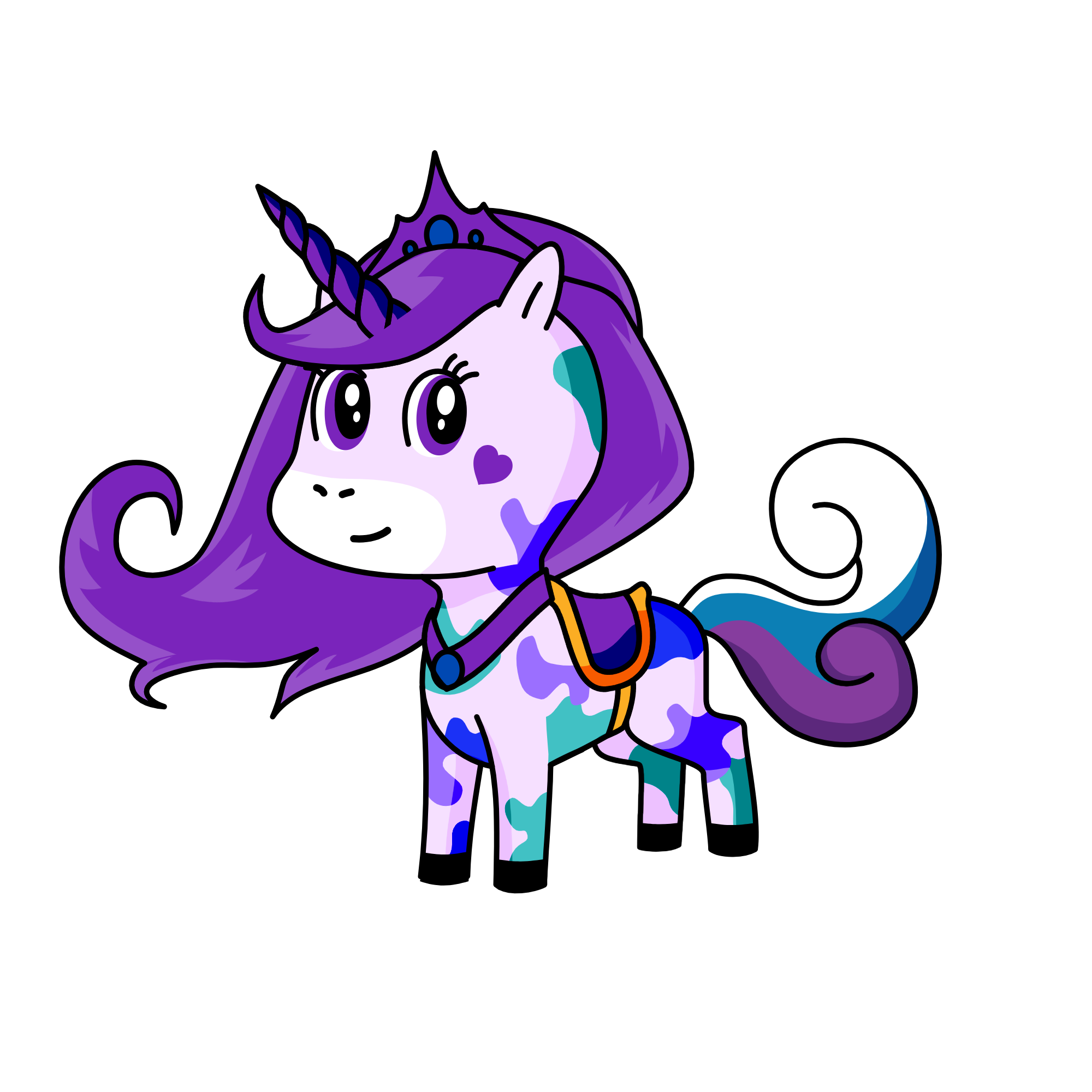 Misty, the unicorn