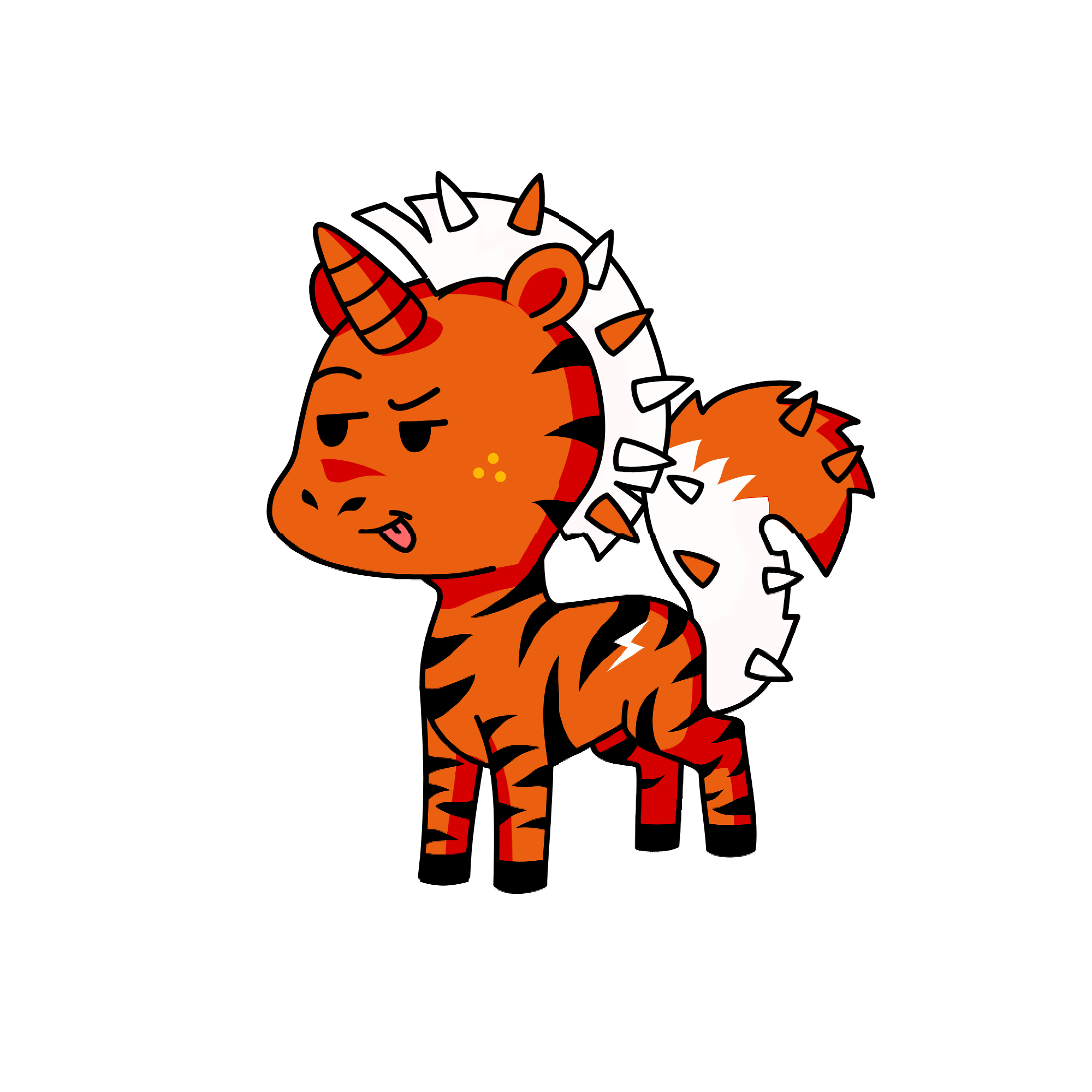 Zebra, the unicorn