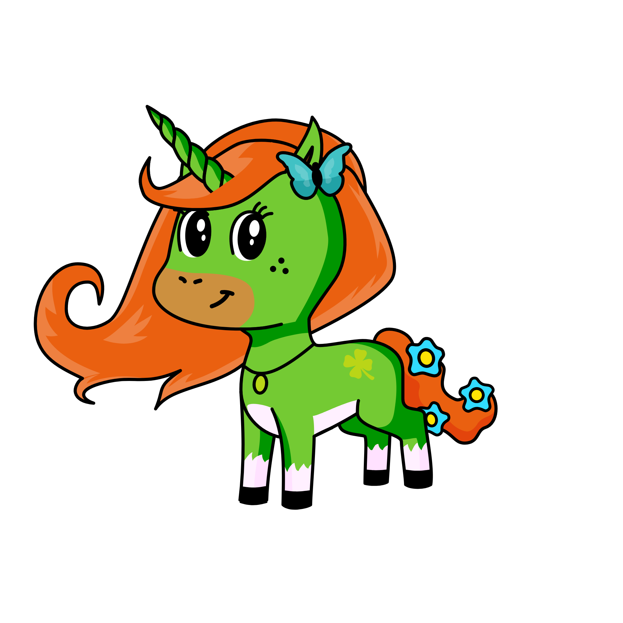Nature , the unicorn