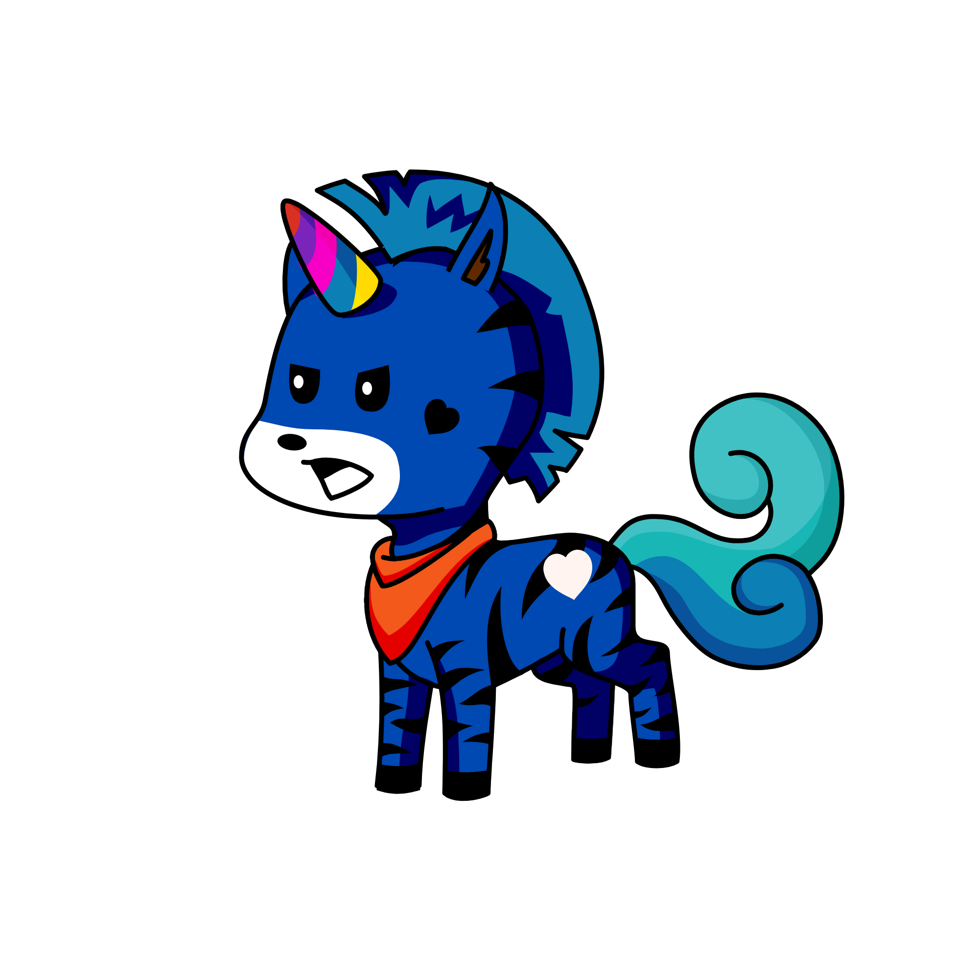 Midnight, the unicorn