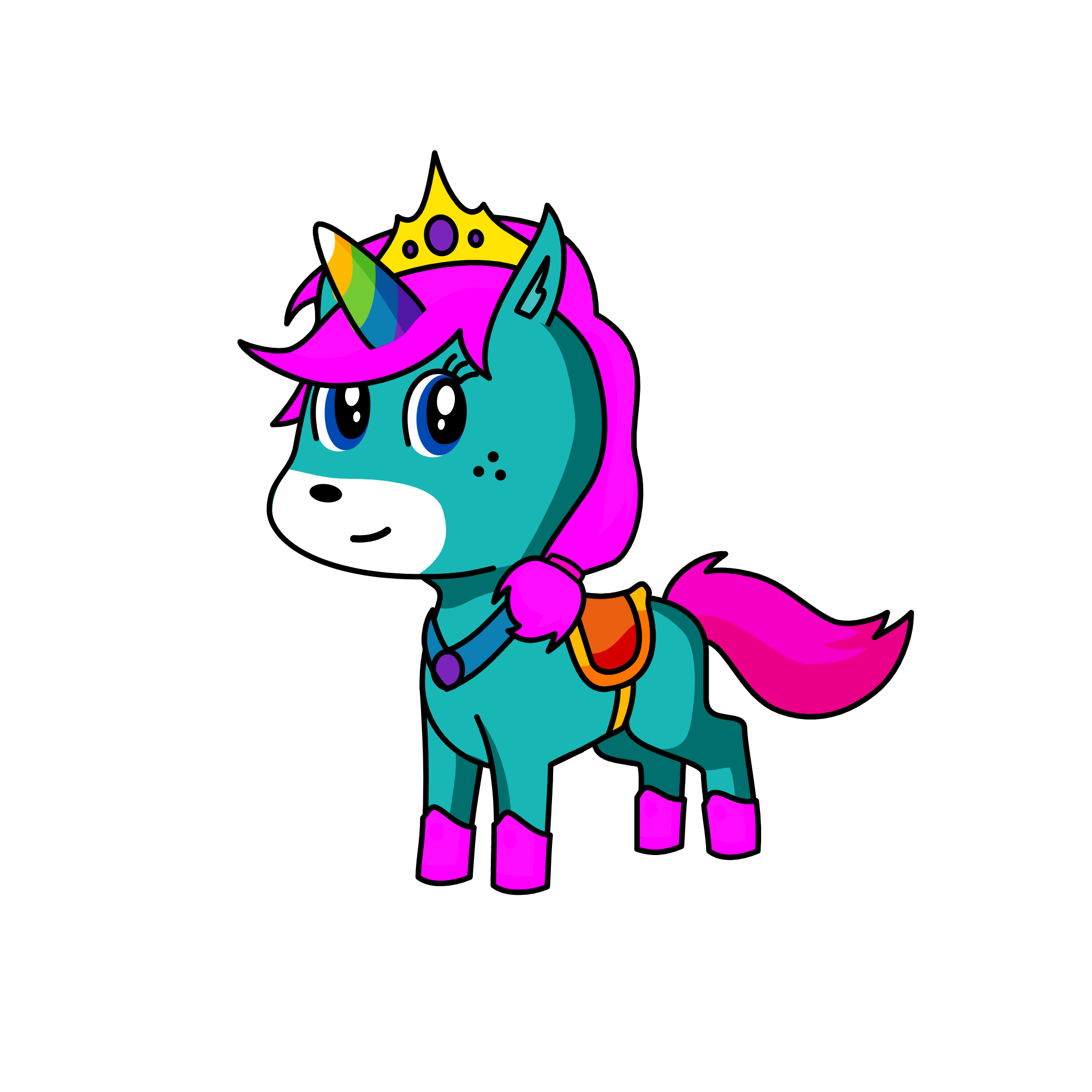 Cukie, the unicorn
