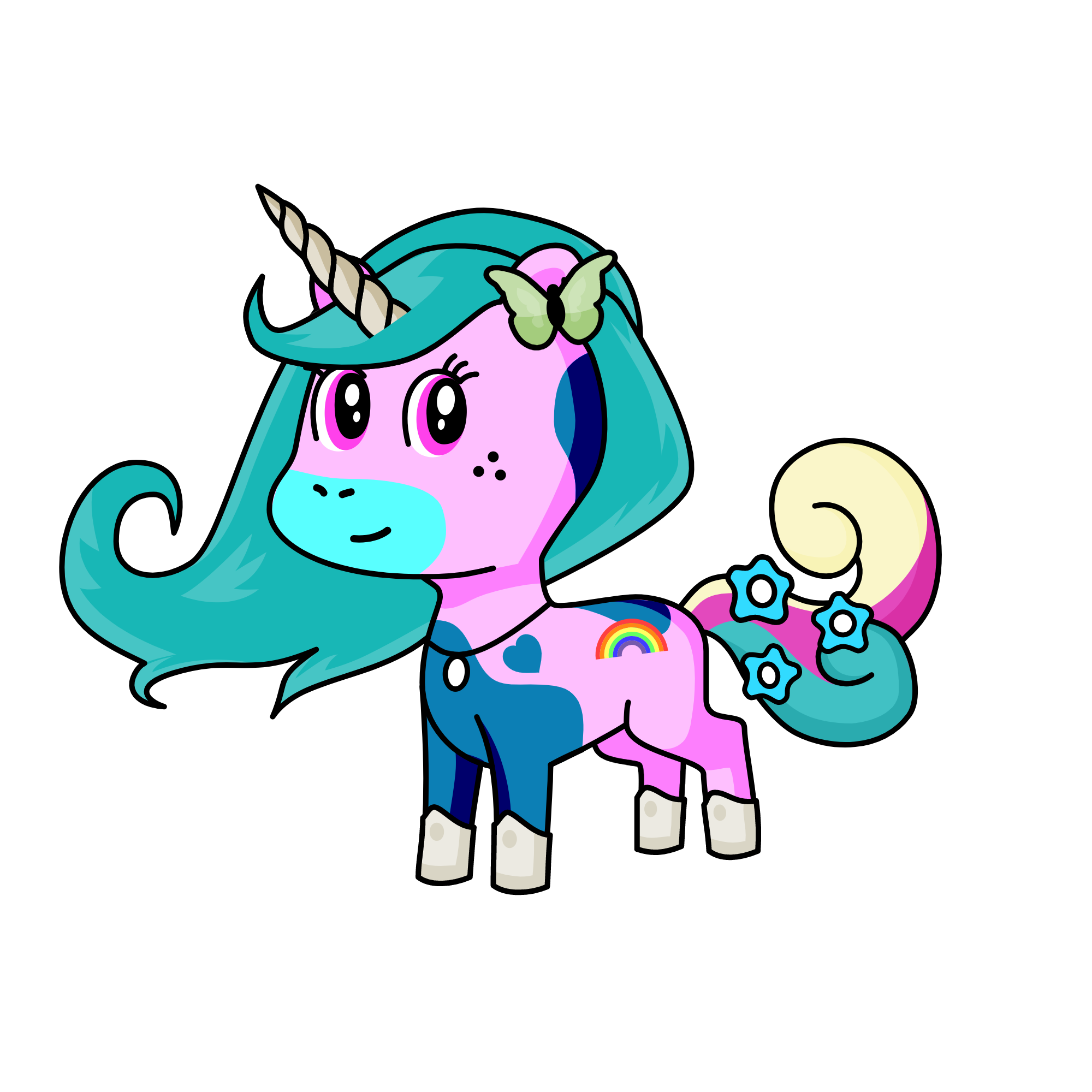 Sophia, the unicorn