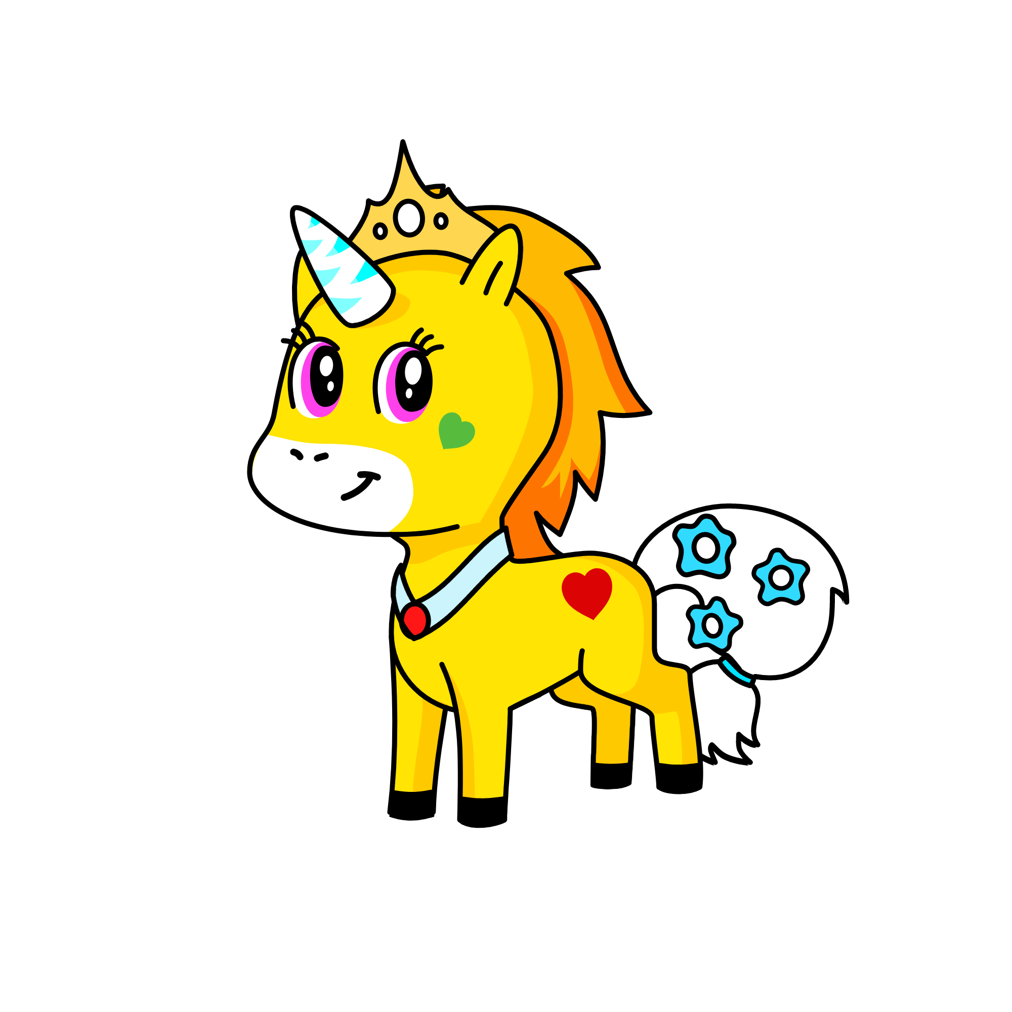 princesa unicornio, the unicorn