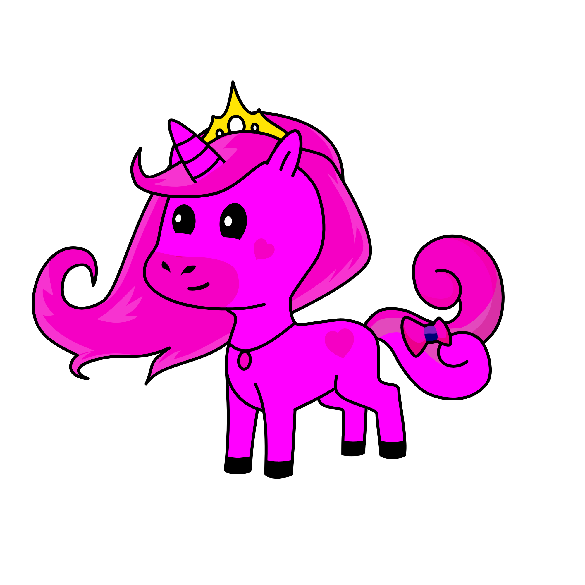 Princess strawberry, the unicorn