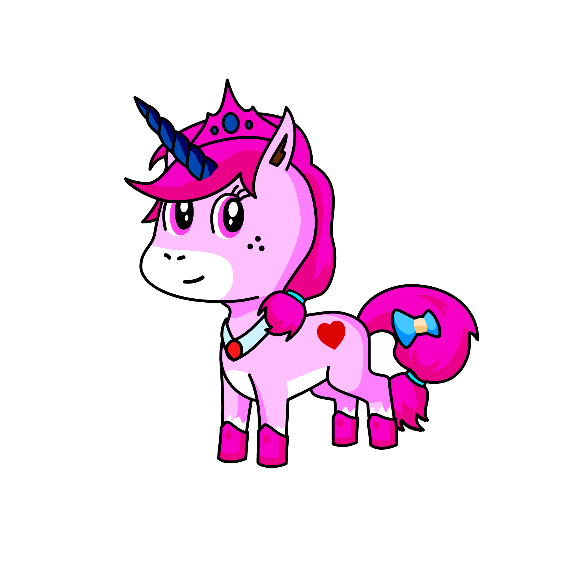 kk, the unicorn