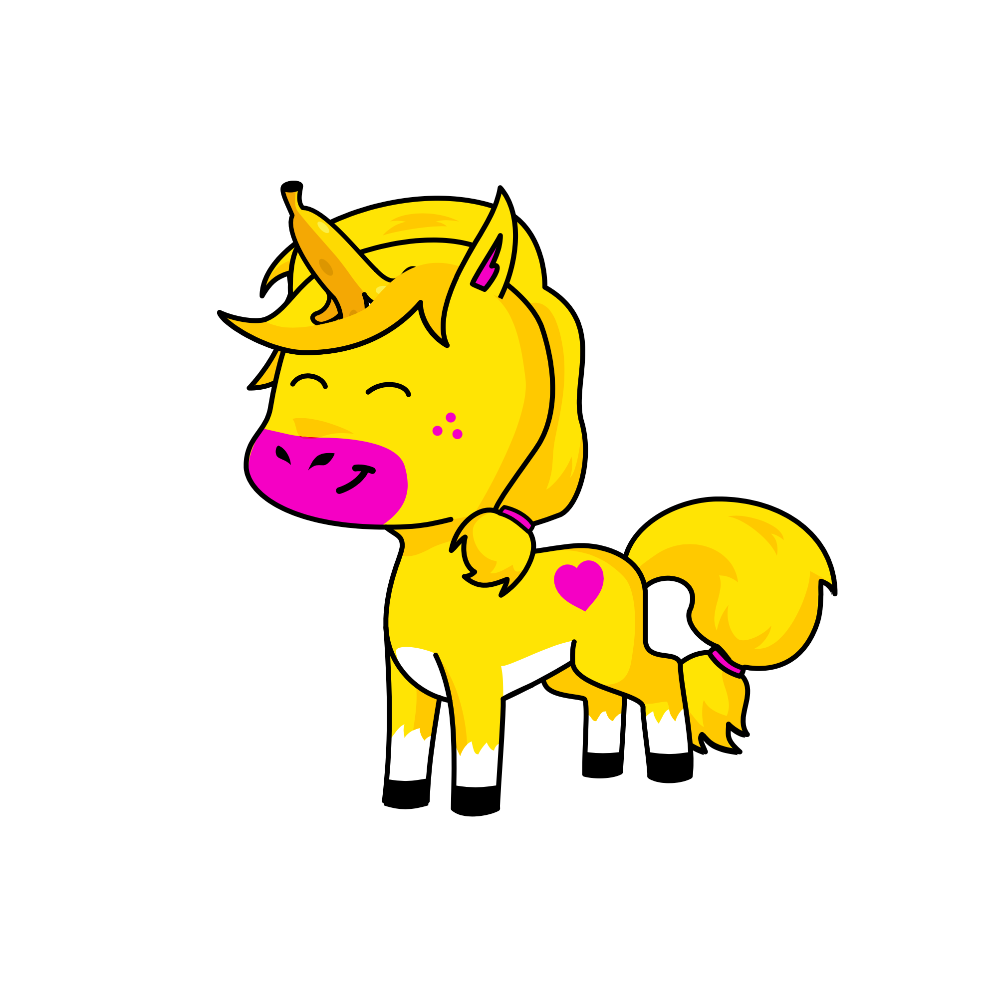 Go bananas!, the unicorn