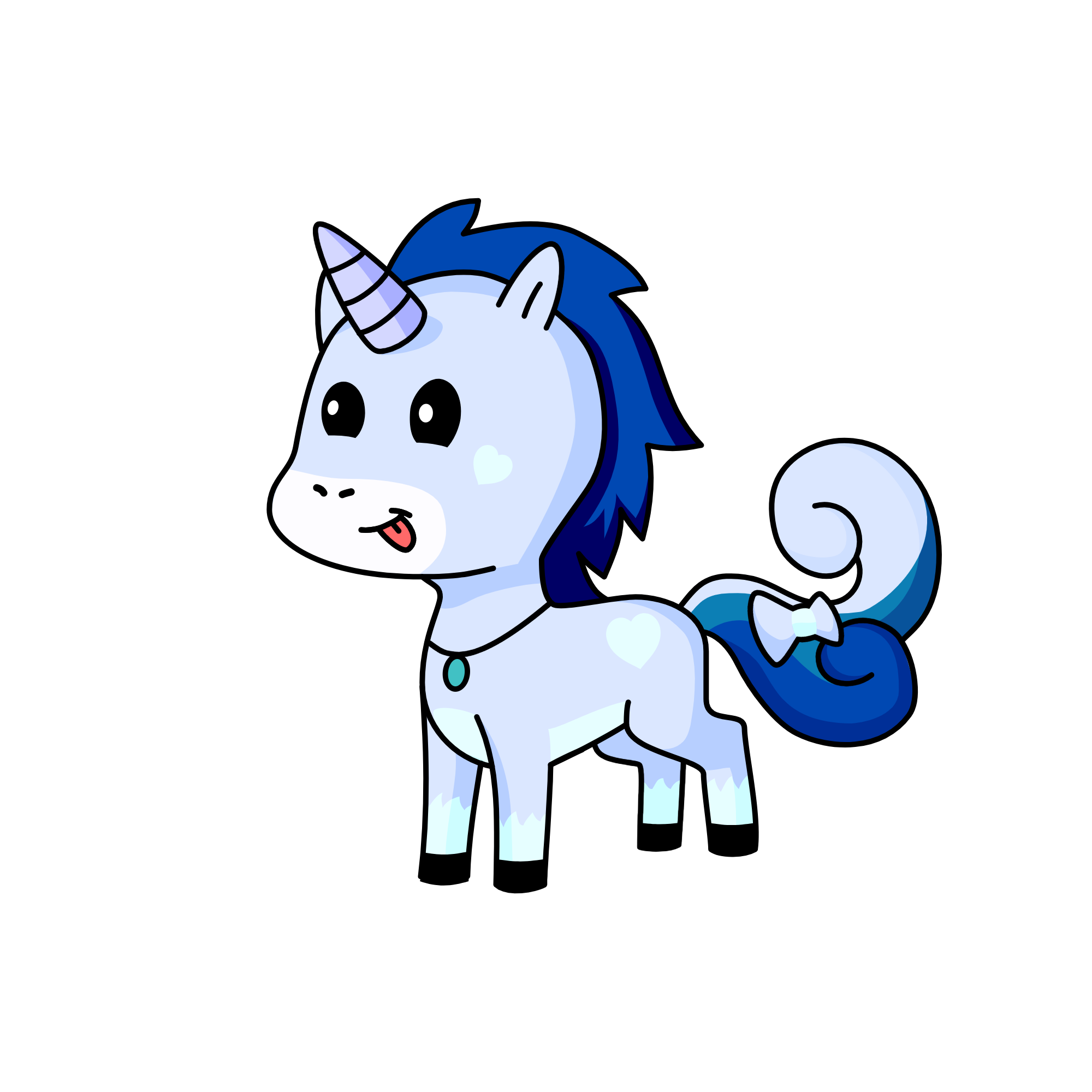 Frosty, the unicorn