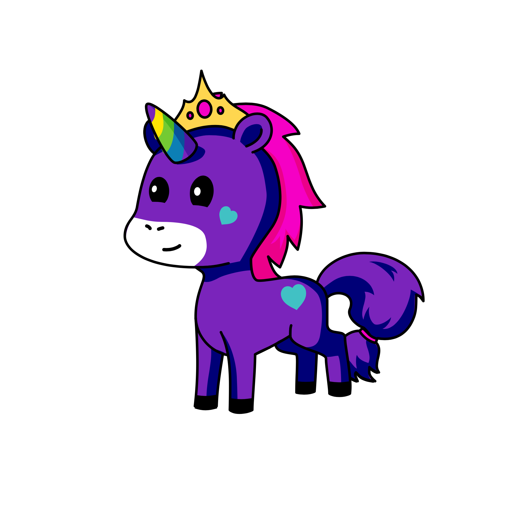 Lilly, the unicorn