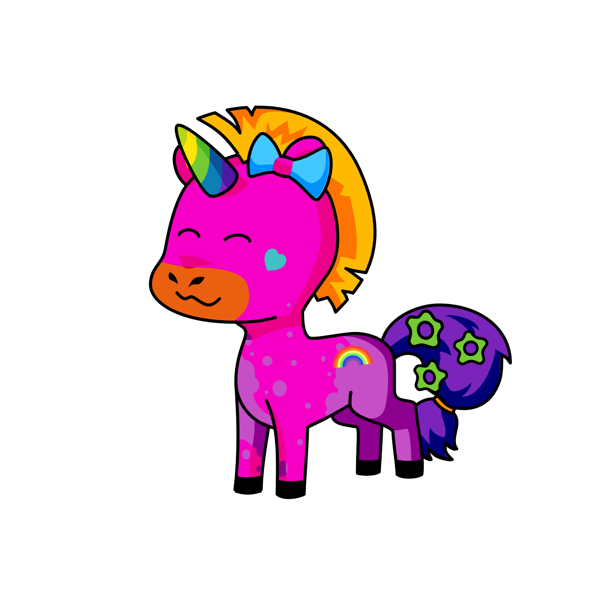 bre bre, the unicorn