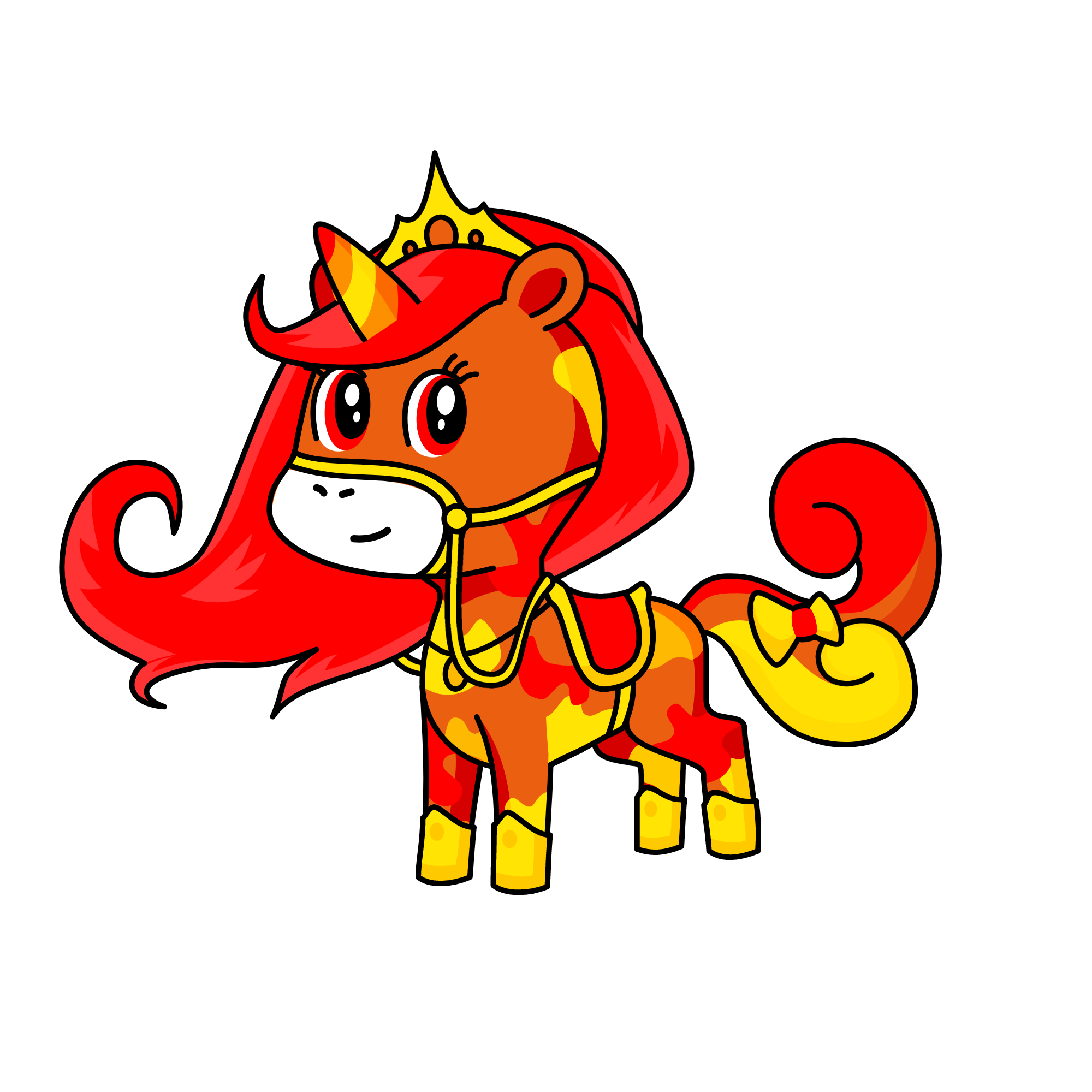 Ember, the unicorn