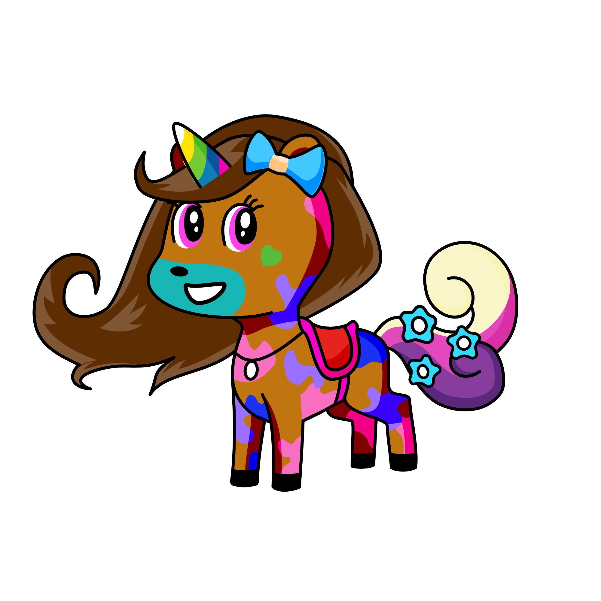 Celeni, the unicorn