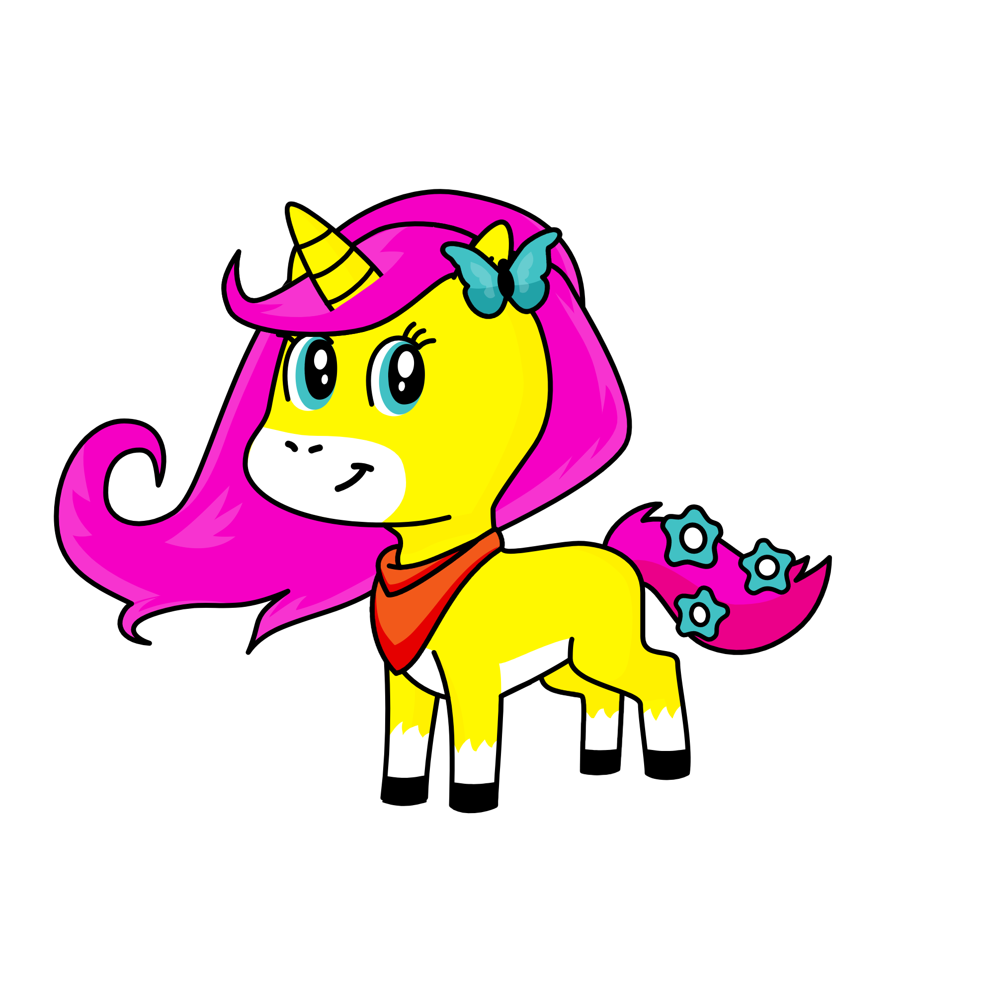 Summer, the unicorn