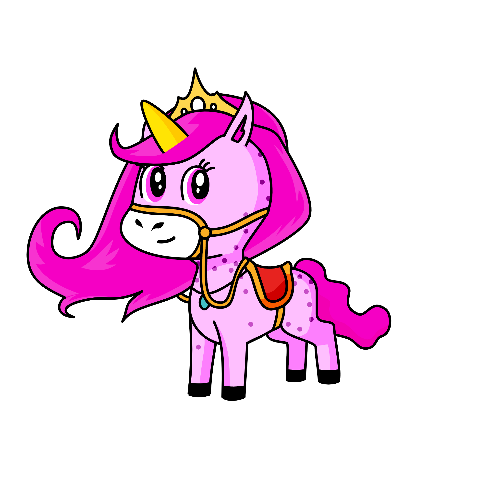Razzle, the unicorn