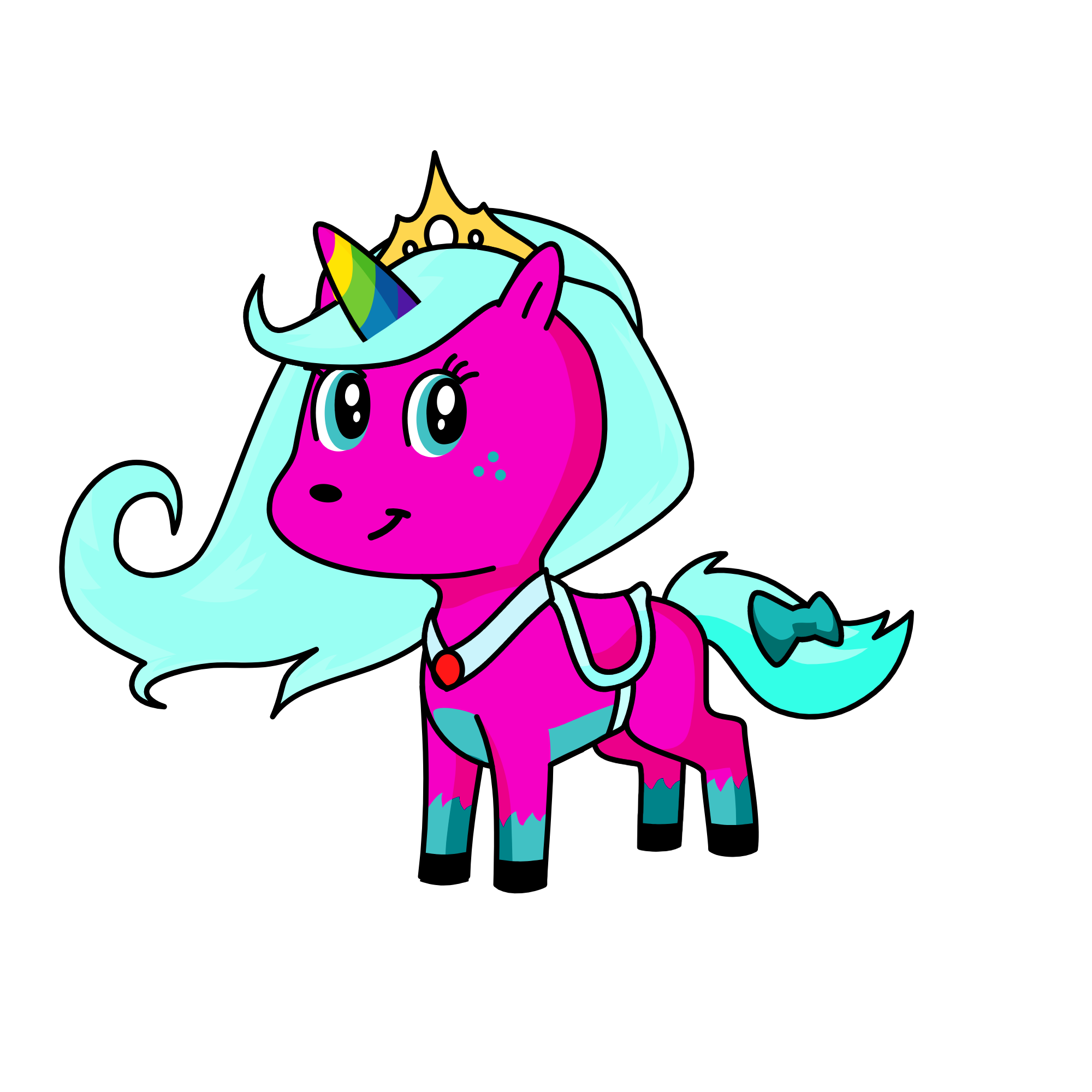 Ariana, the unicorn