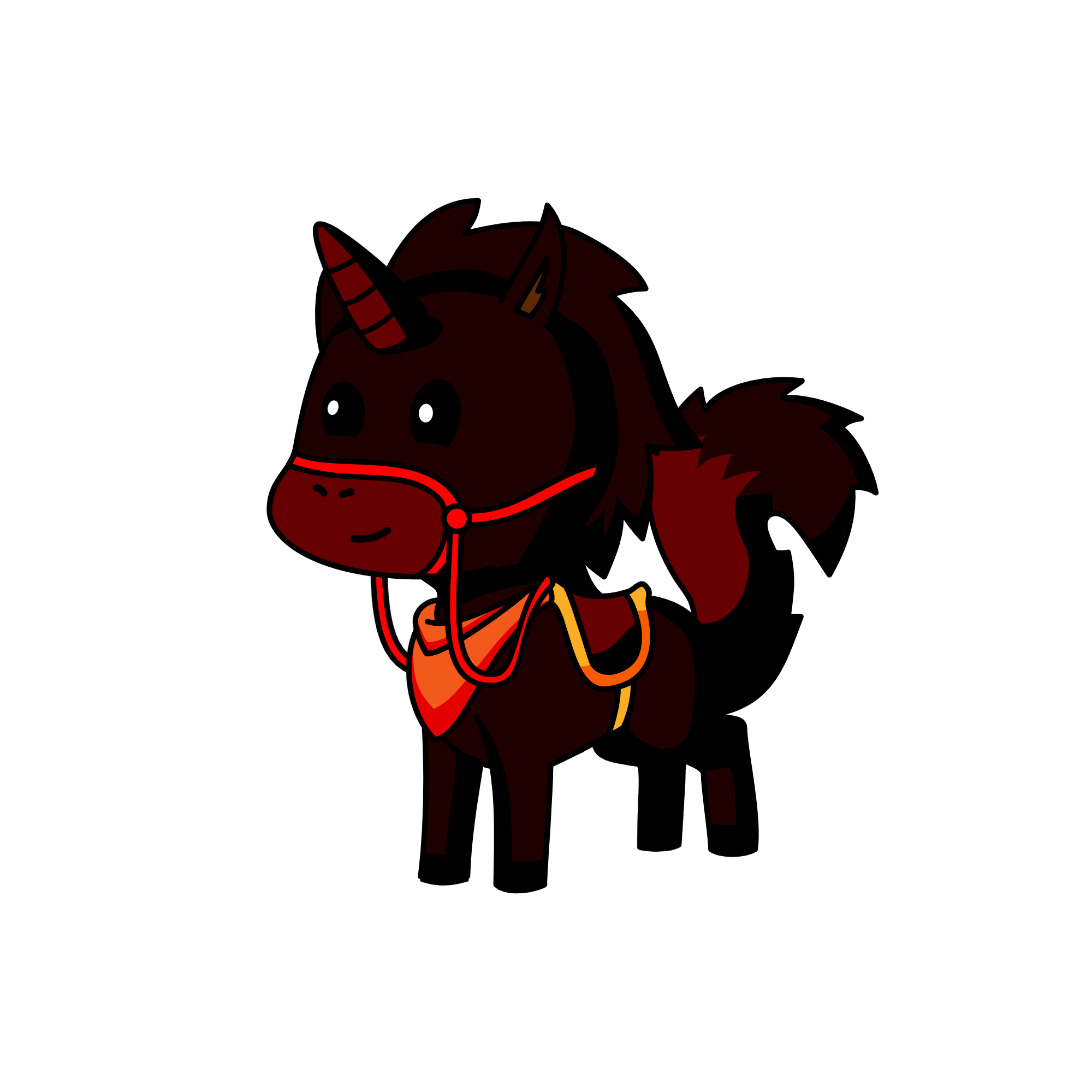Shivers, the unicorn