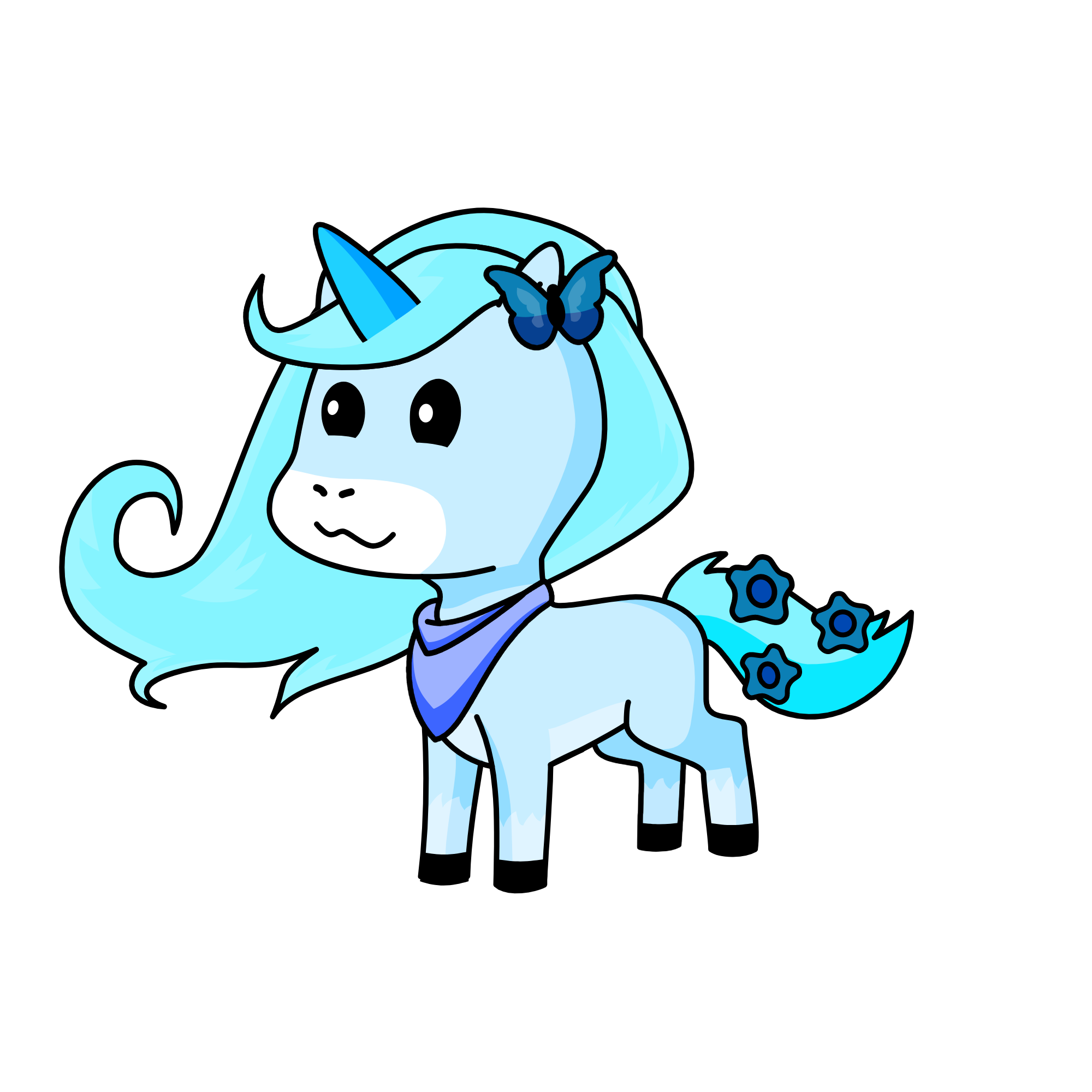 Sheepy, the unicorn