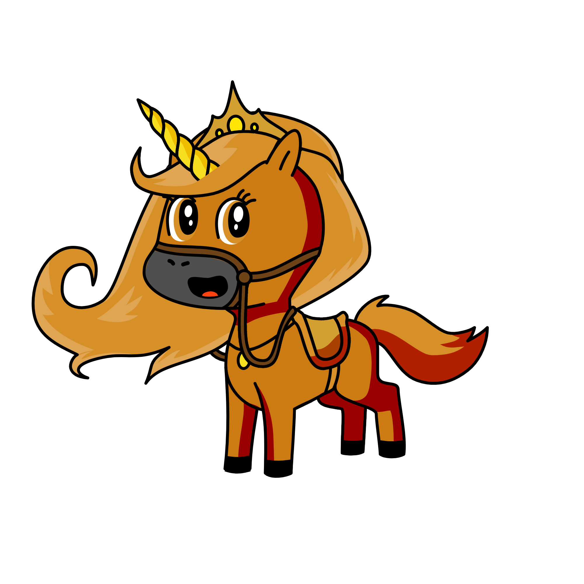 Cinamon, the unicorn