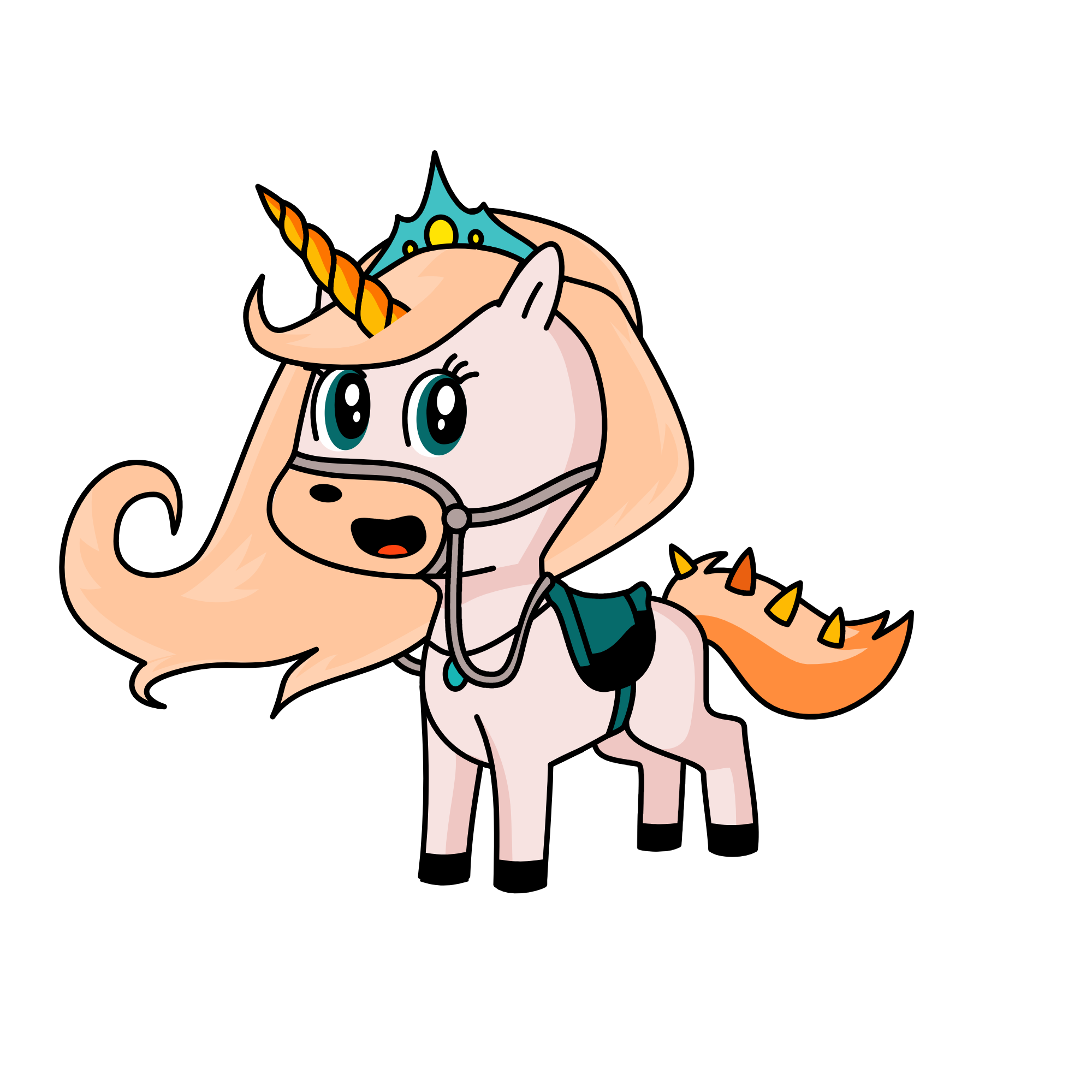 Snowy, the unicorn