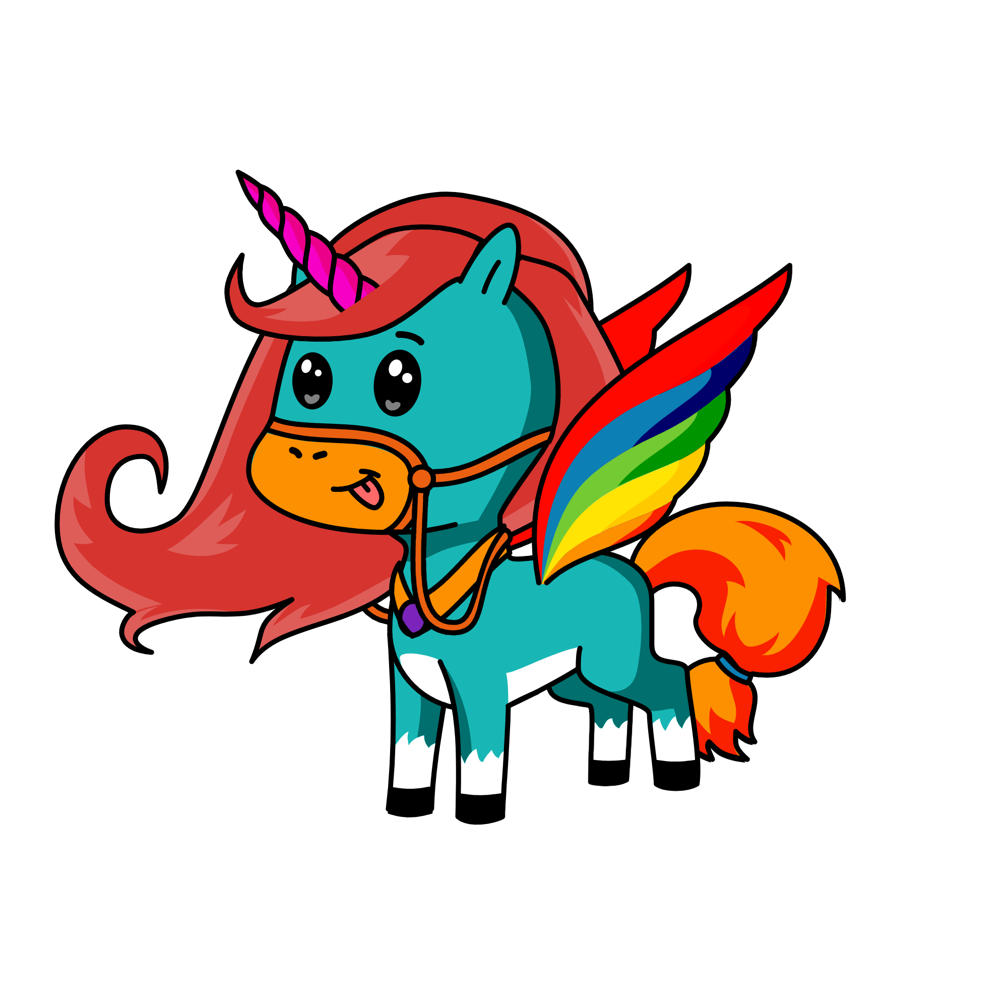 Hi, the unicorn