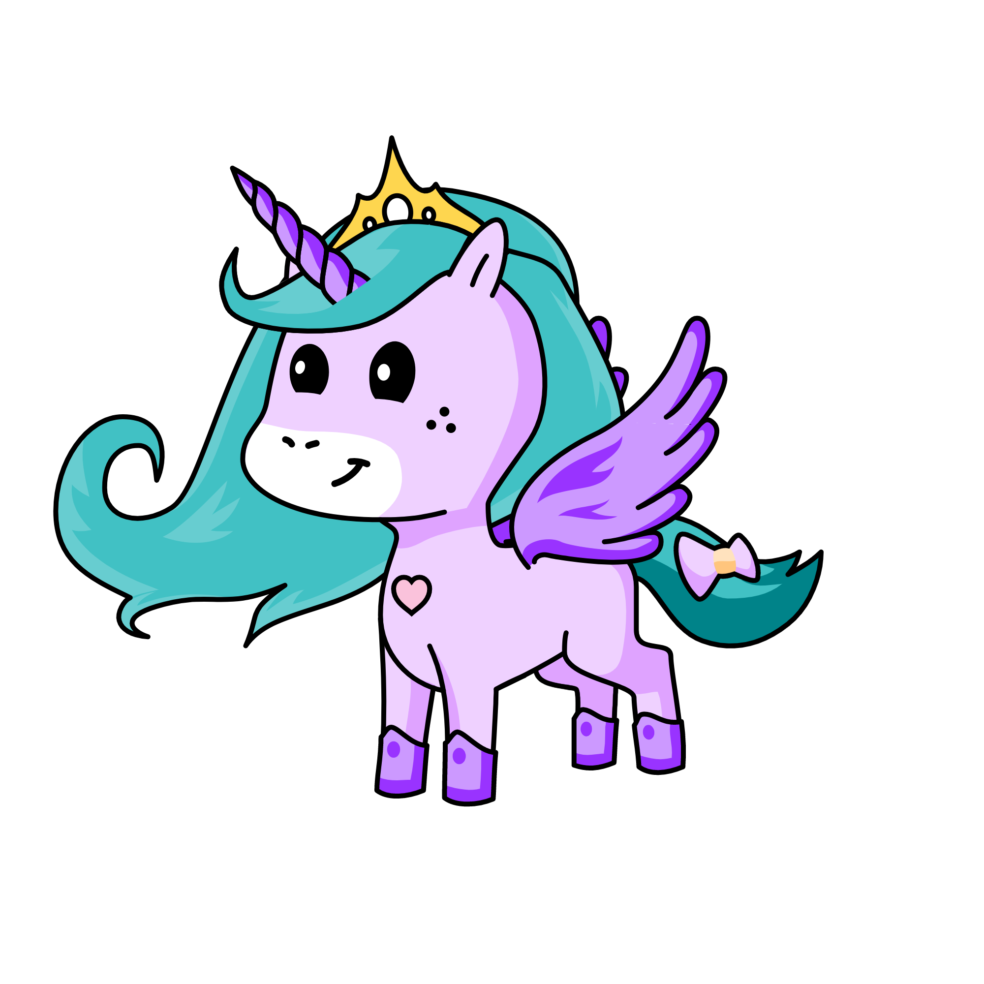 Pretty Princess, the unicorn