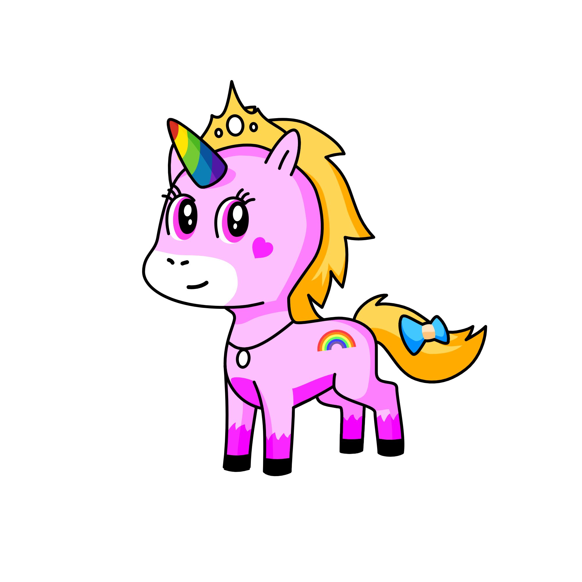 Princess Rainbow 🌈 , the unicorn