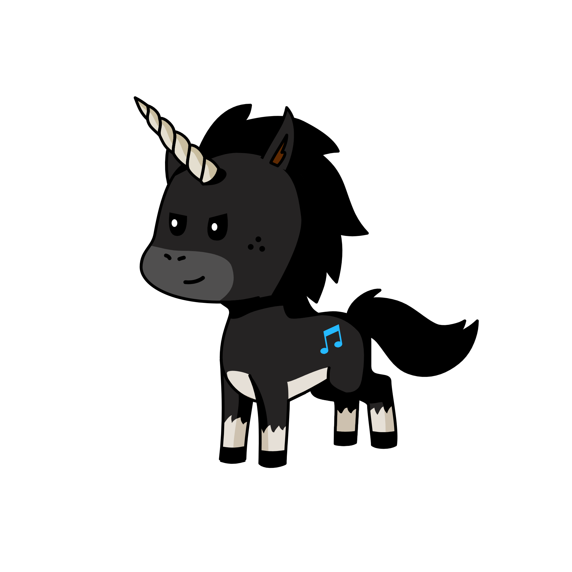 Storm, the unicorn