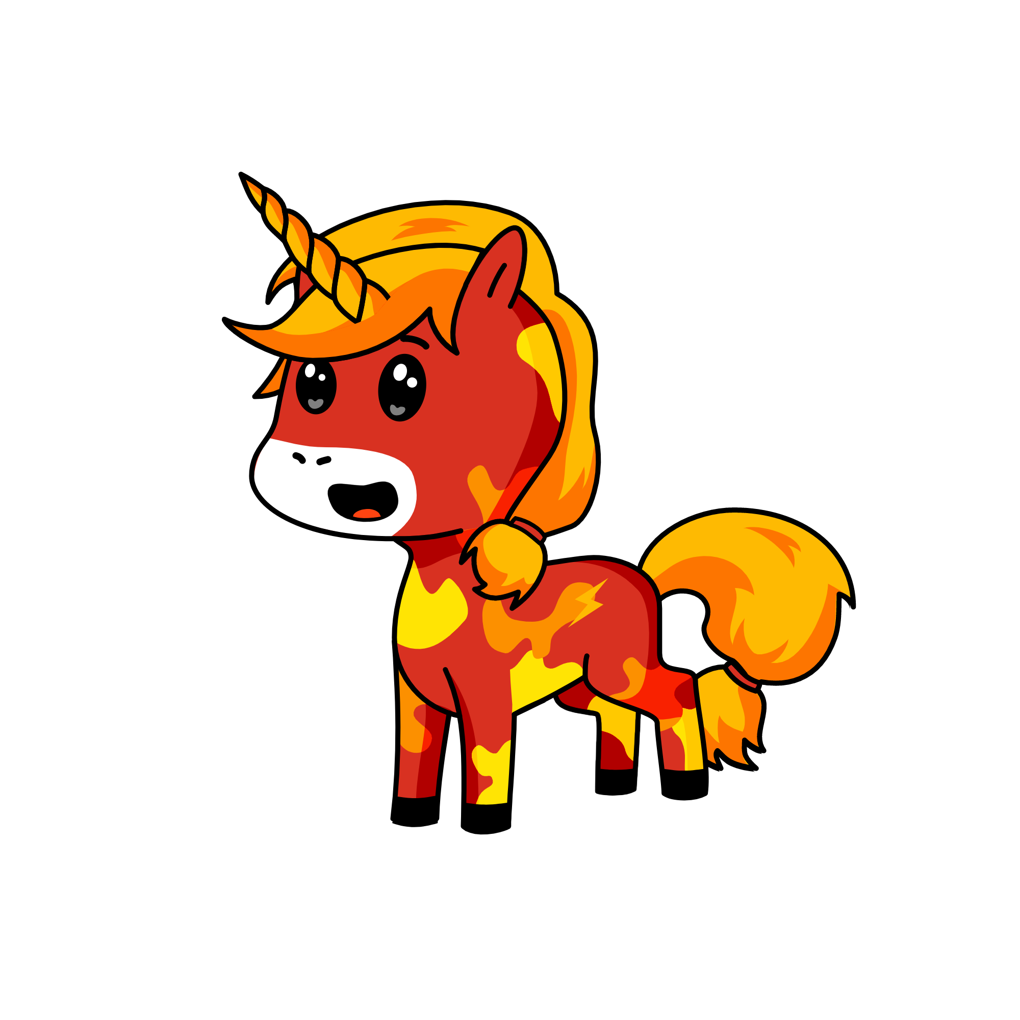 Lady, the unicorn