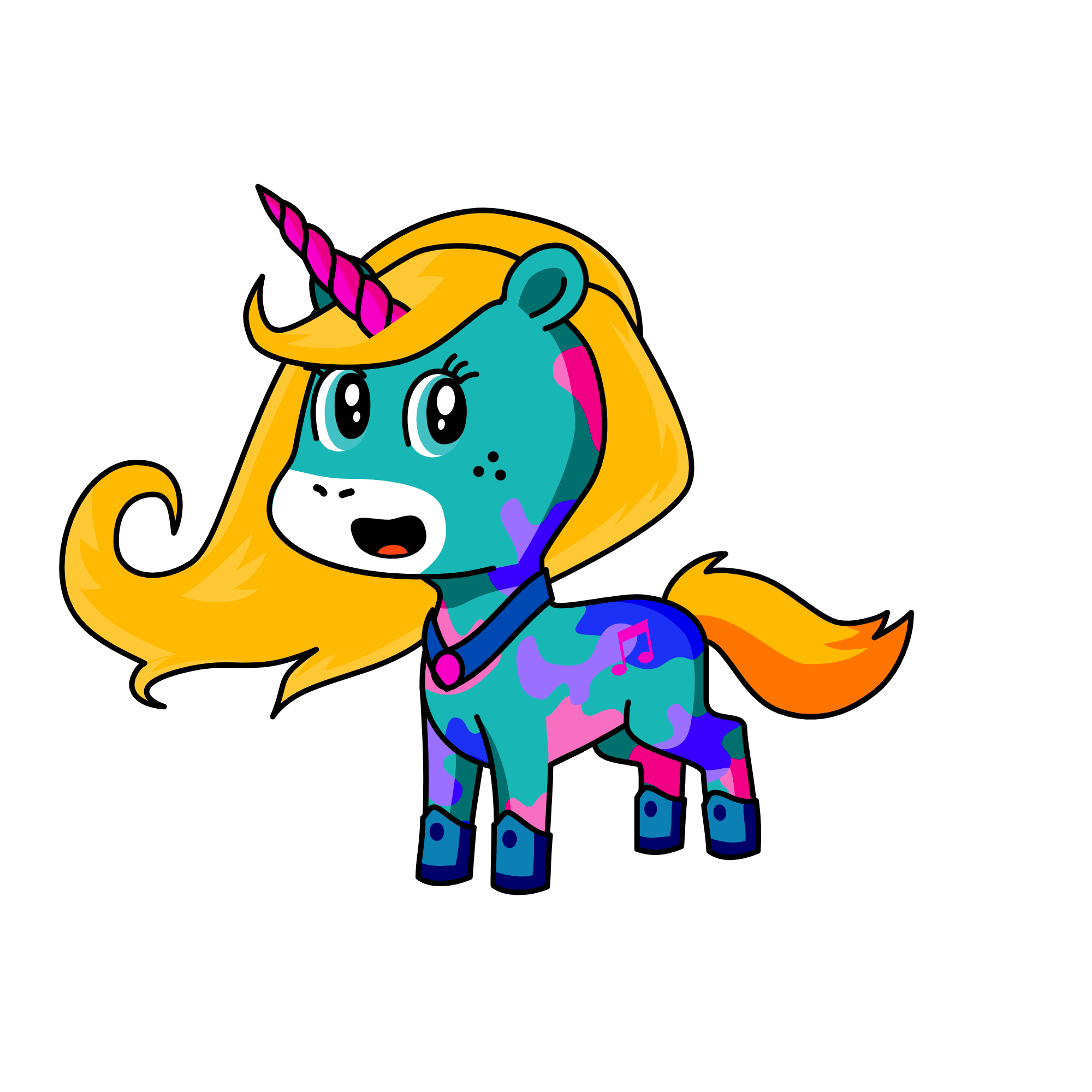 Miusic sound, the unicorn