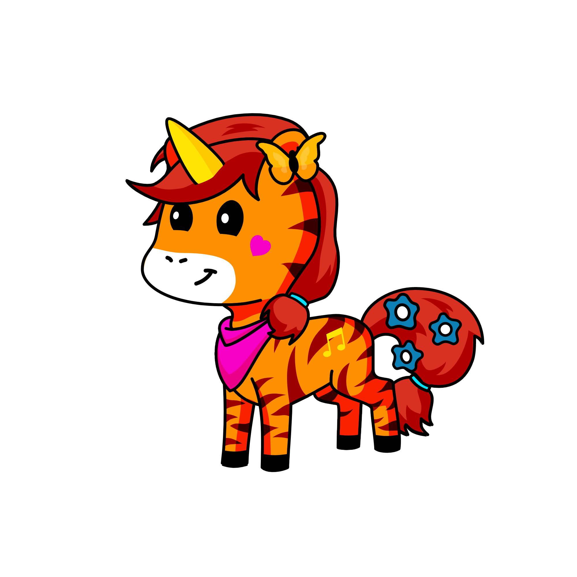 radiante, the unicorn