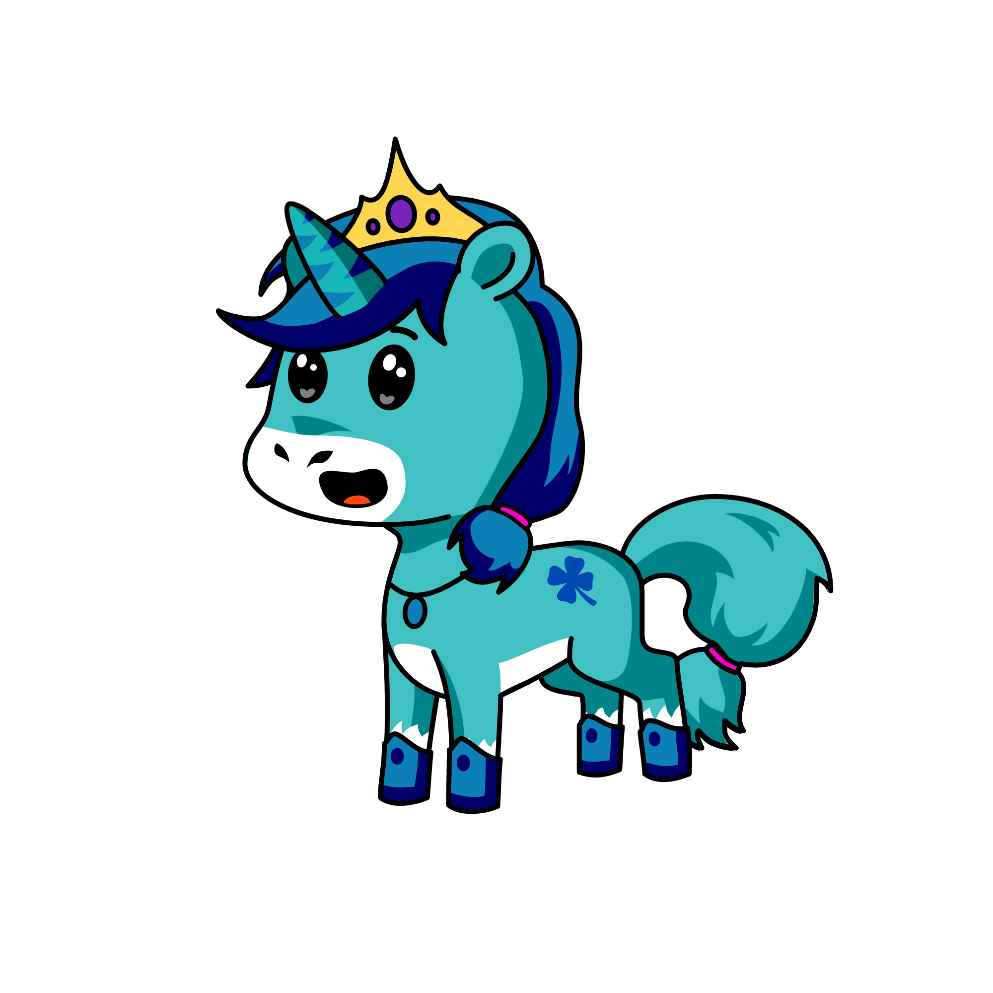 Snow, the unicorn