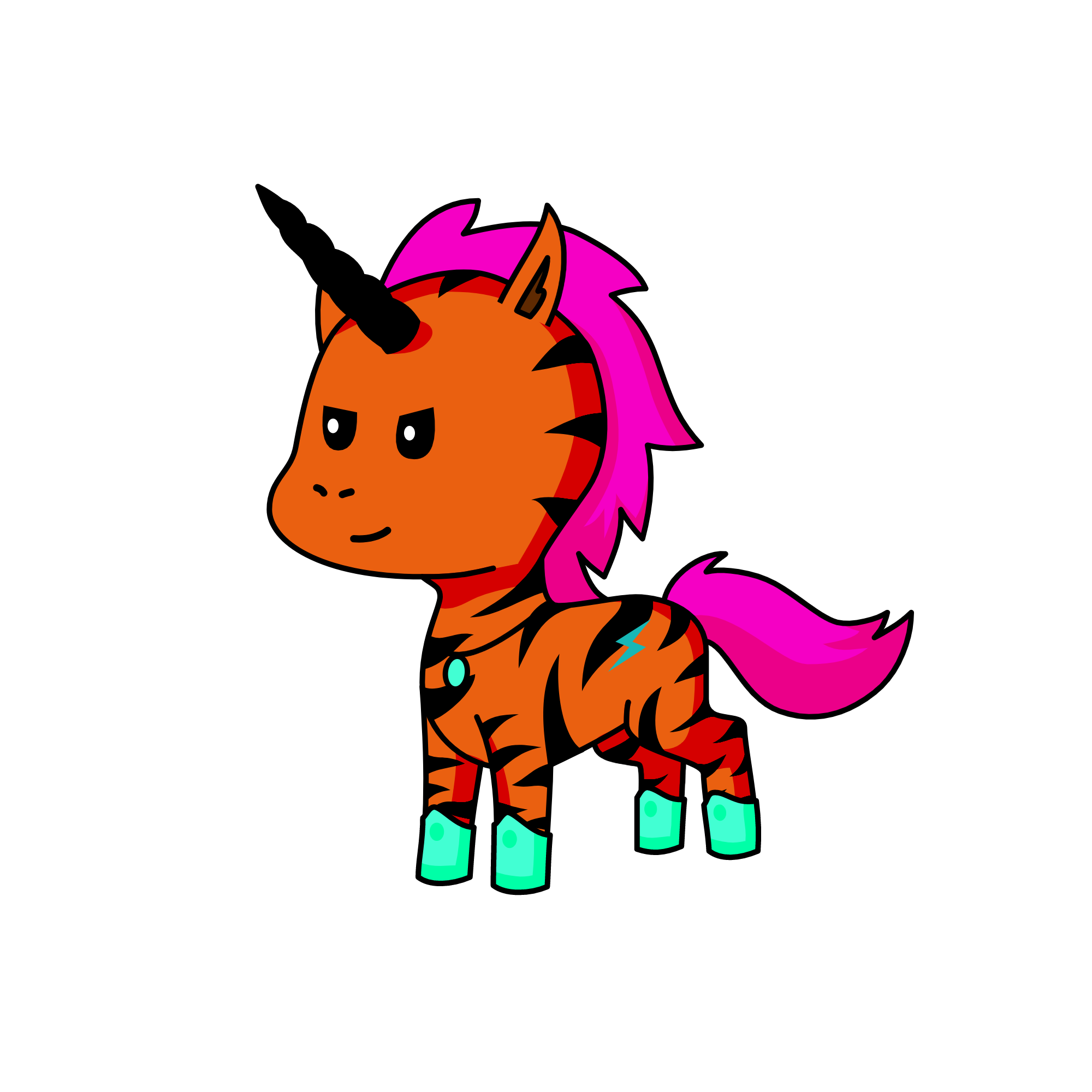 Blaze, the unicorn