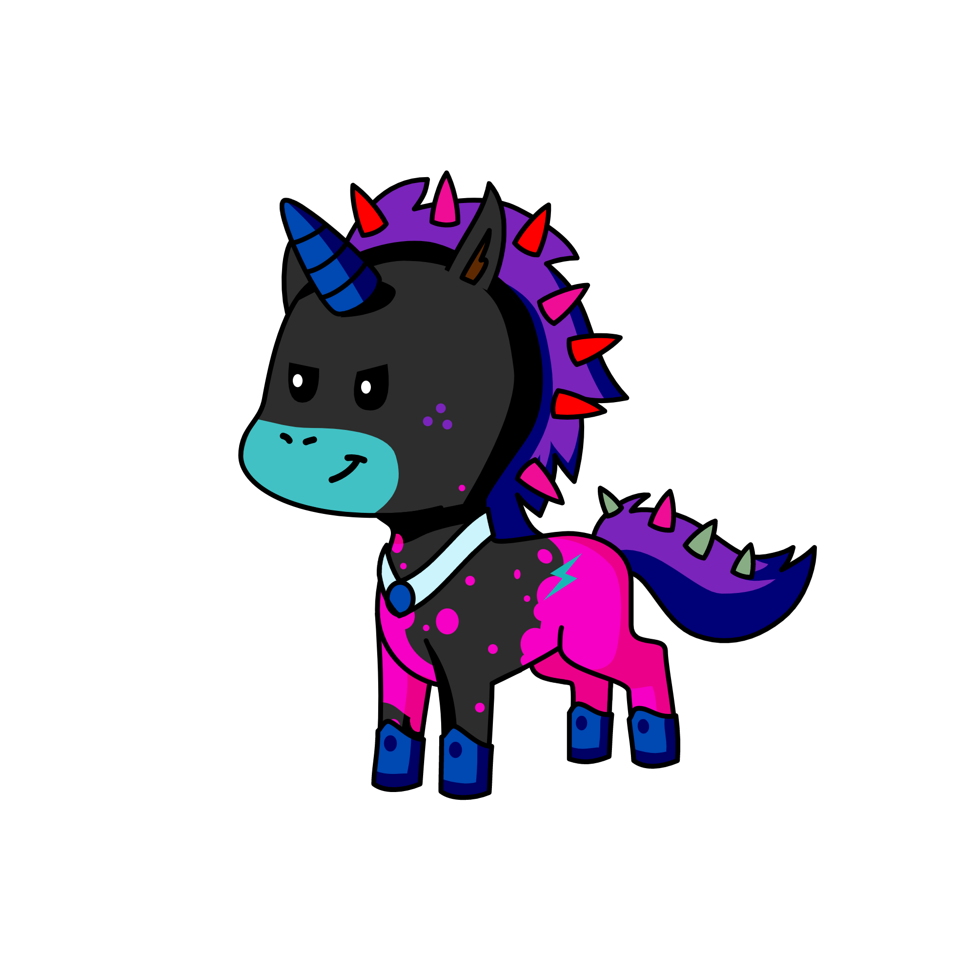 rainbow, the unicorn