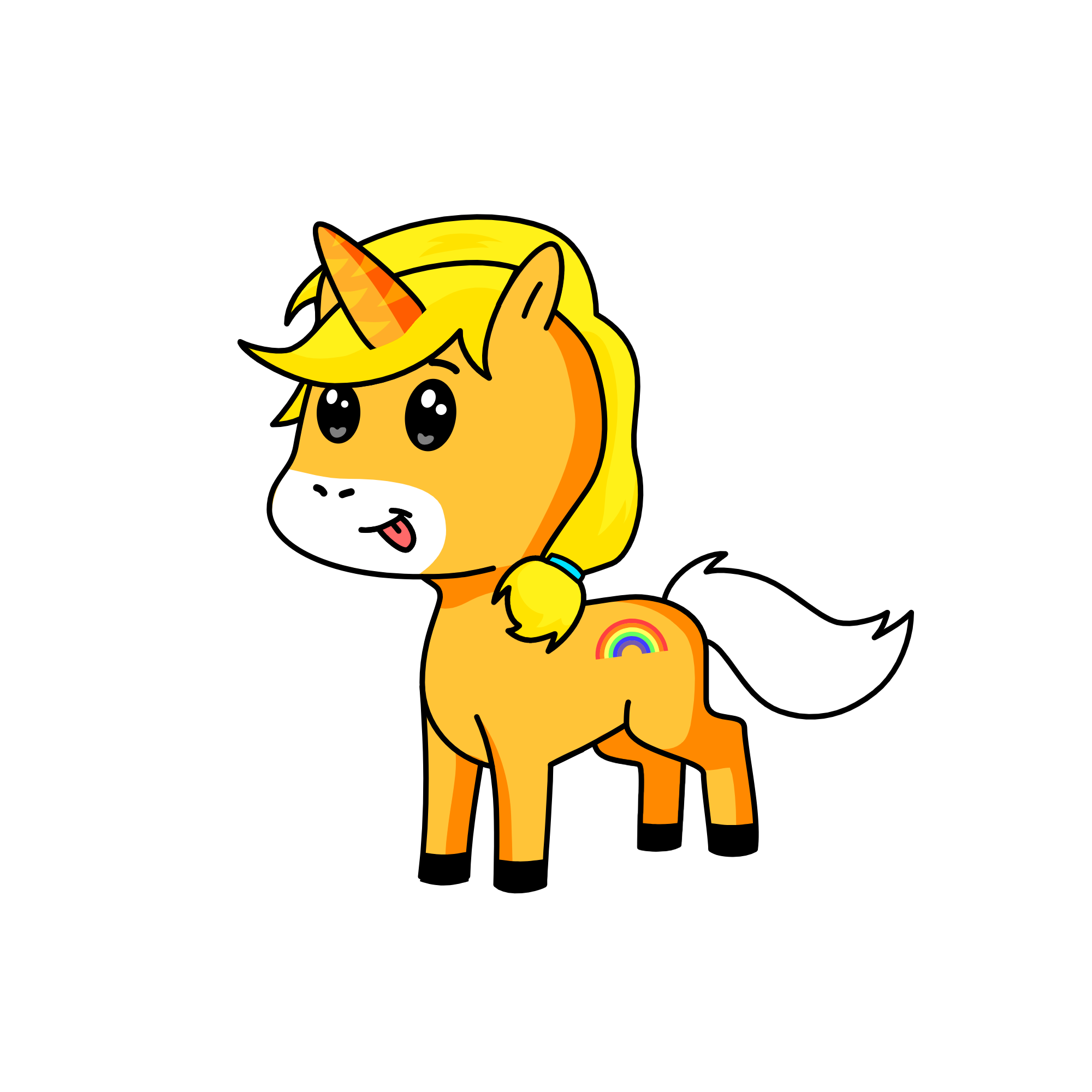 Sunflower, the unicorn