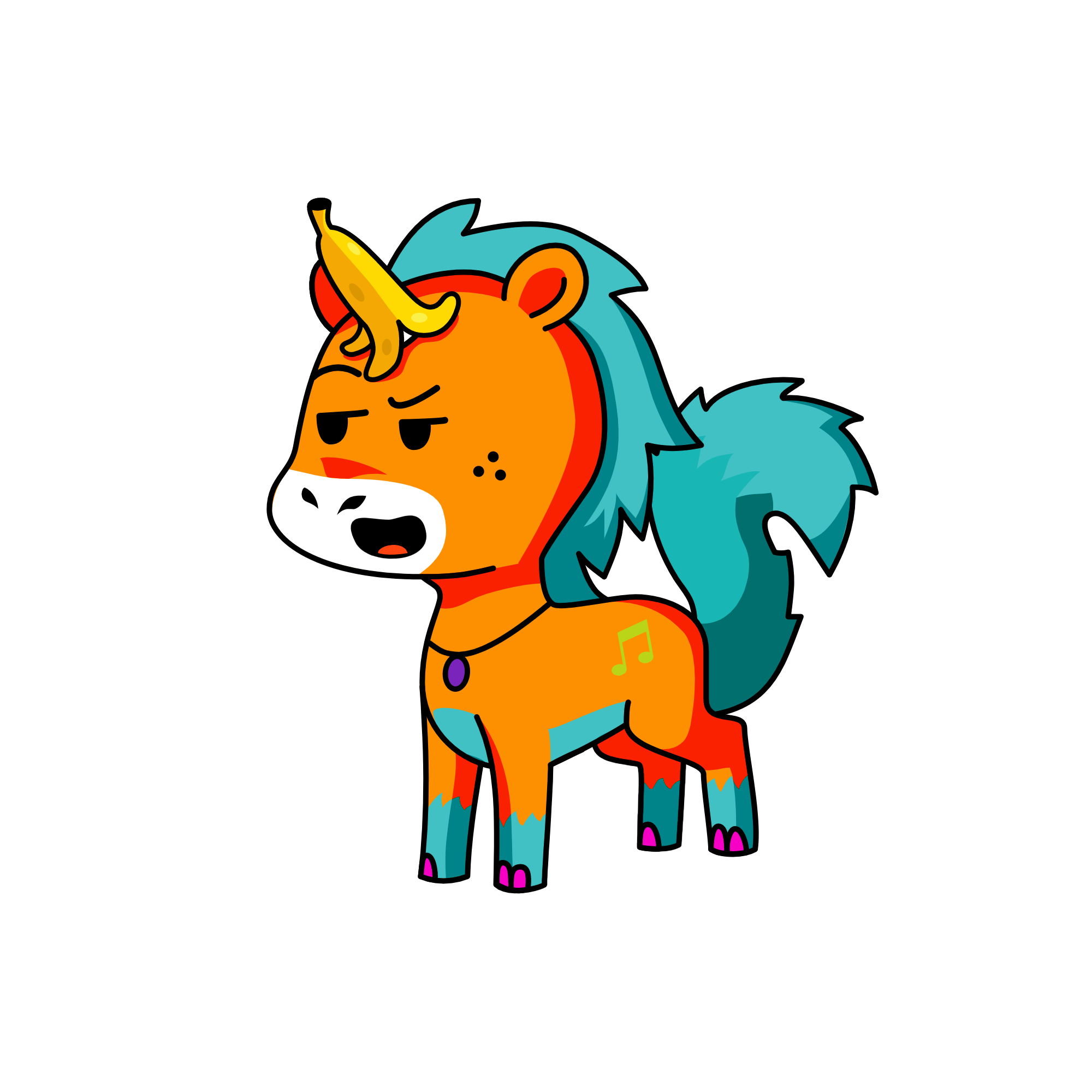 bammasdffttyhgdwaw, the unicorn