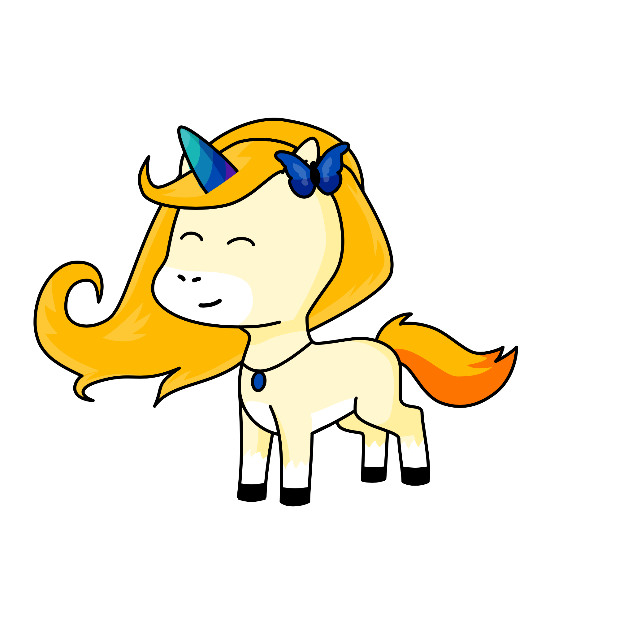 Charlotte, the unicorn